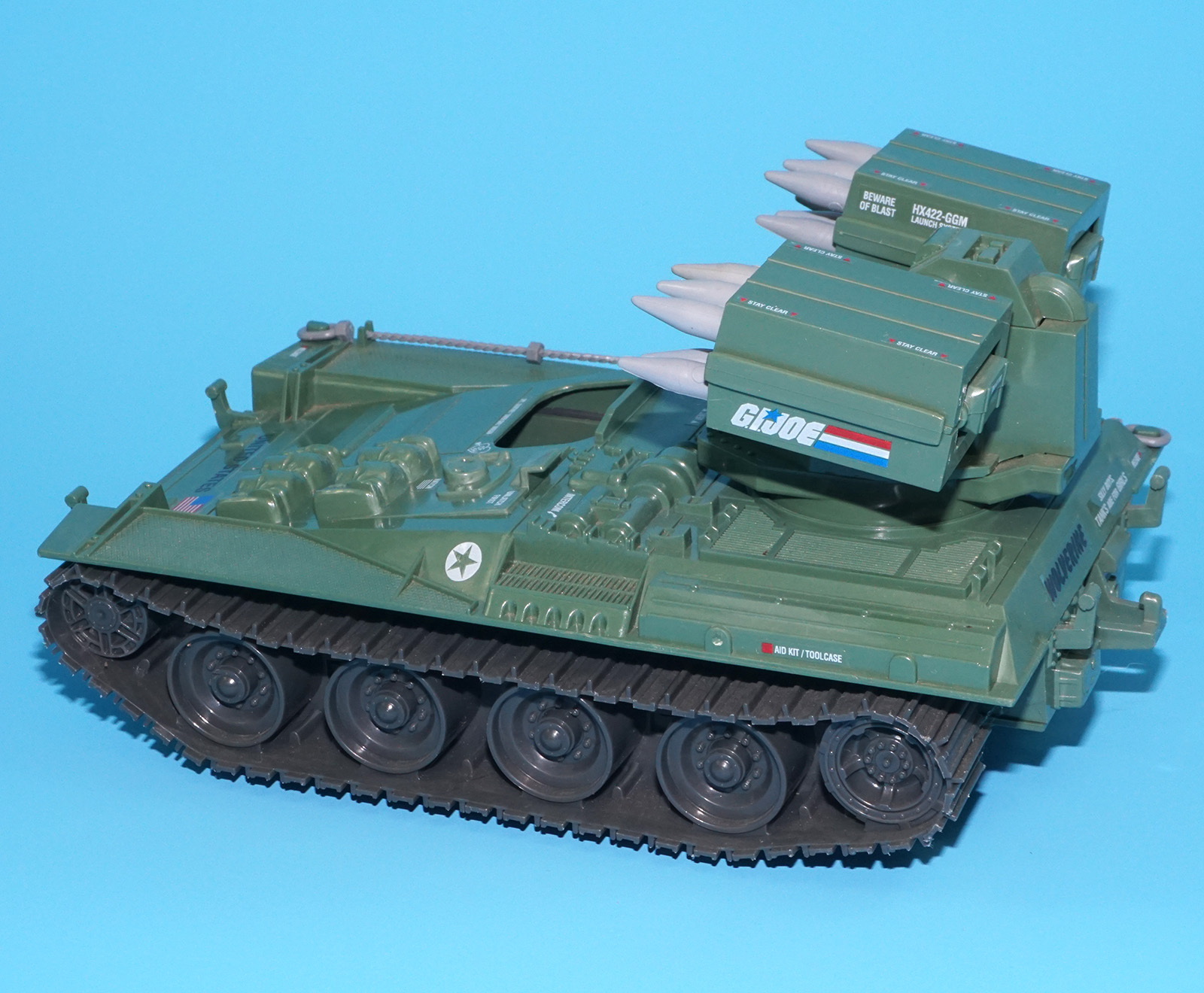 1983 GI JOE WOLVERINE 100% COMPLETE HASBRO READ - Image 3