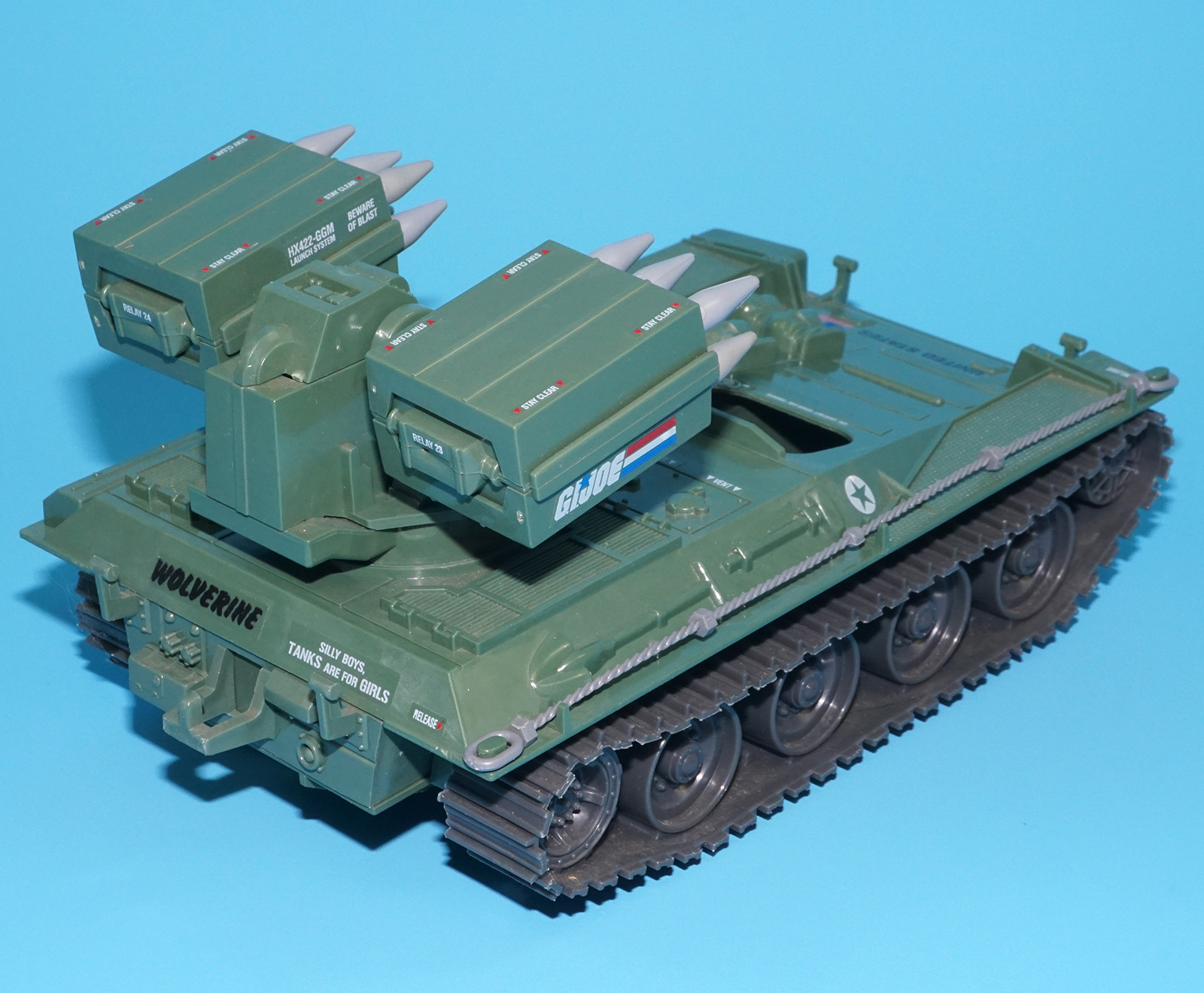 1983 GI JOE WOLVERINE 100% COMPLETE HASBRO READ - Image 4