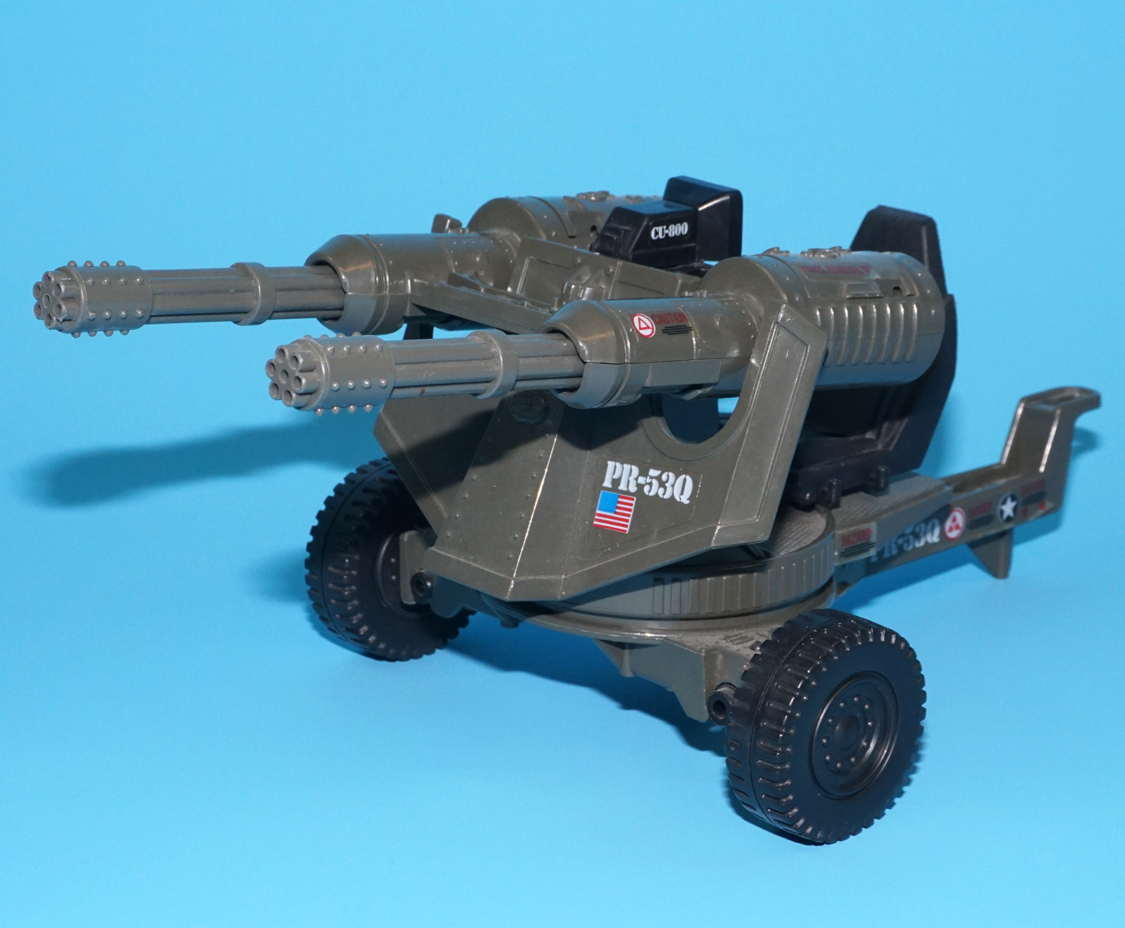 1983 GI JOE TWIN BATTLE GUN 100% COMPLETE HASBRO - Image 2
