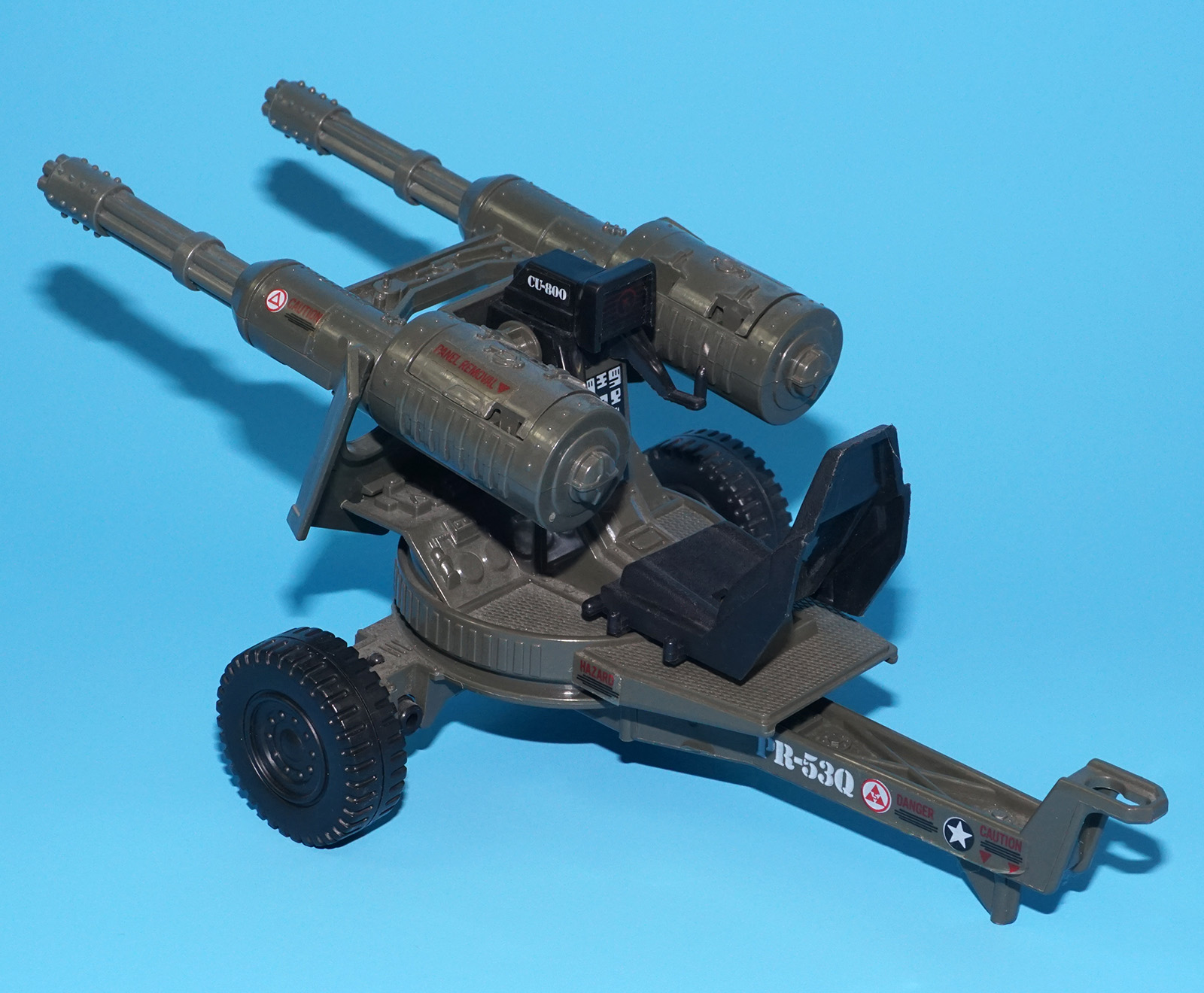 1983 GI JOE TWIN BATTLE GUN 100% COMPLETE HASBRO - Image 3