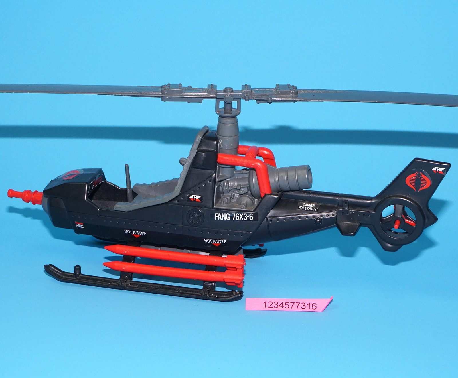 1983 GI JOE COBRA F.A.N.G. FANG 100% COMPLETE HASBRO - Image 6