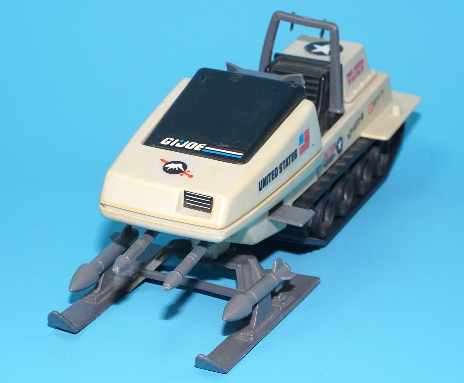 1983 GI JOE POLAR BATTLE BEAR 100% COMPLETE HASBRO - Image 2