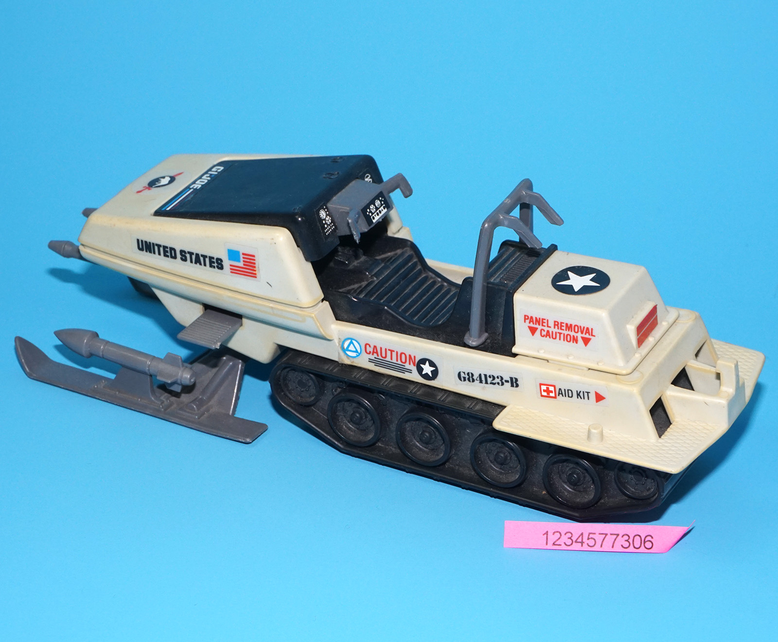 1983 GI JOE POLAR BATTLE BEAR 100% COMPLETE HASBRO - Image 3