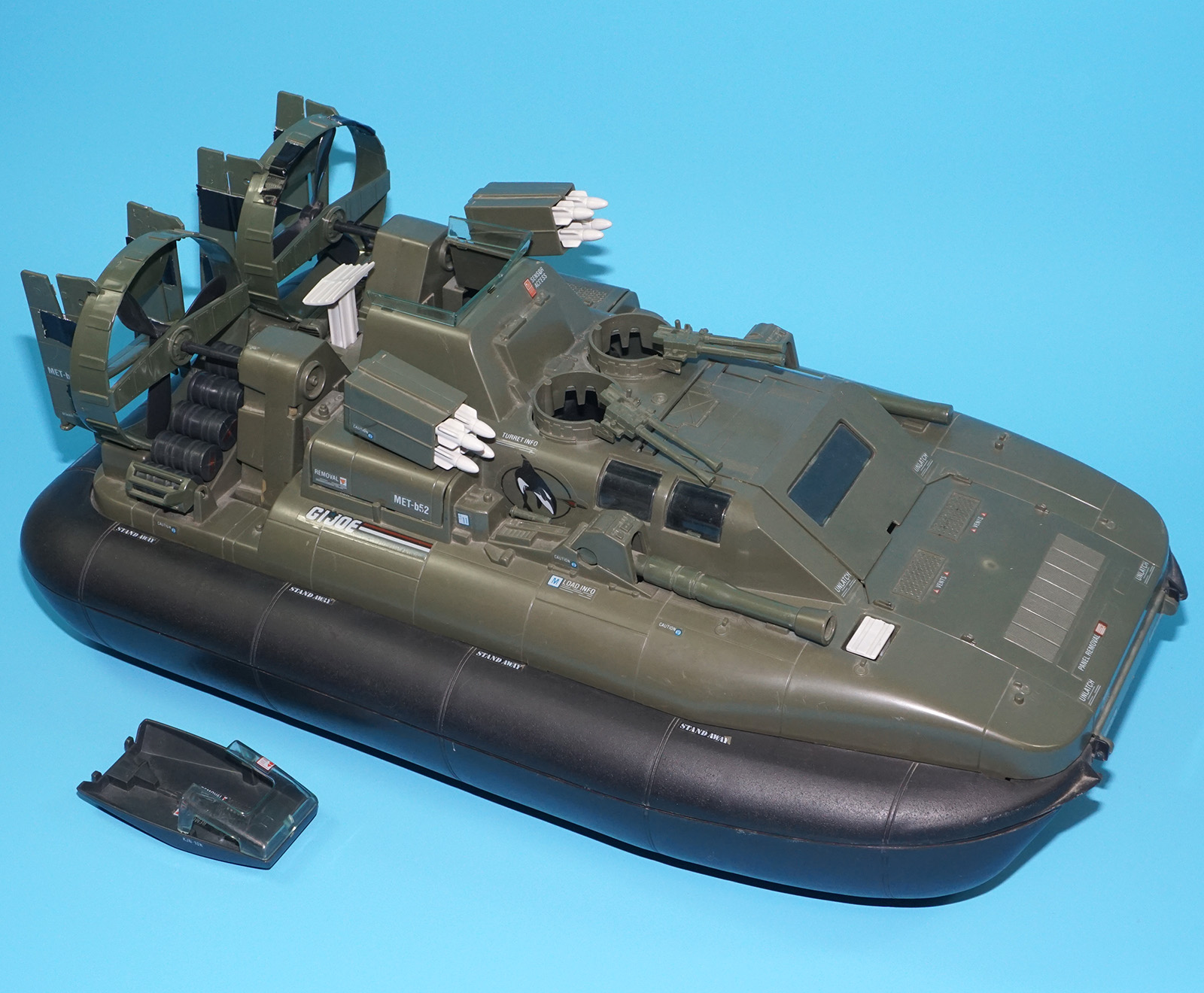 1984 GI JOE KILLER WHALE W.H.A.L.E. 100% COMPLETE HASBRO WORKS! - Image 2