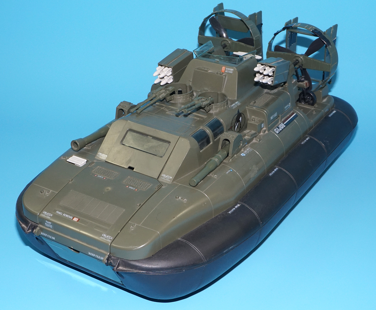 1984 GI JOE KILLER WHALE W.H.A.L.E. 100% COMPLETE HASBRO WORKS! - Image 3