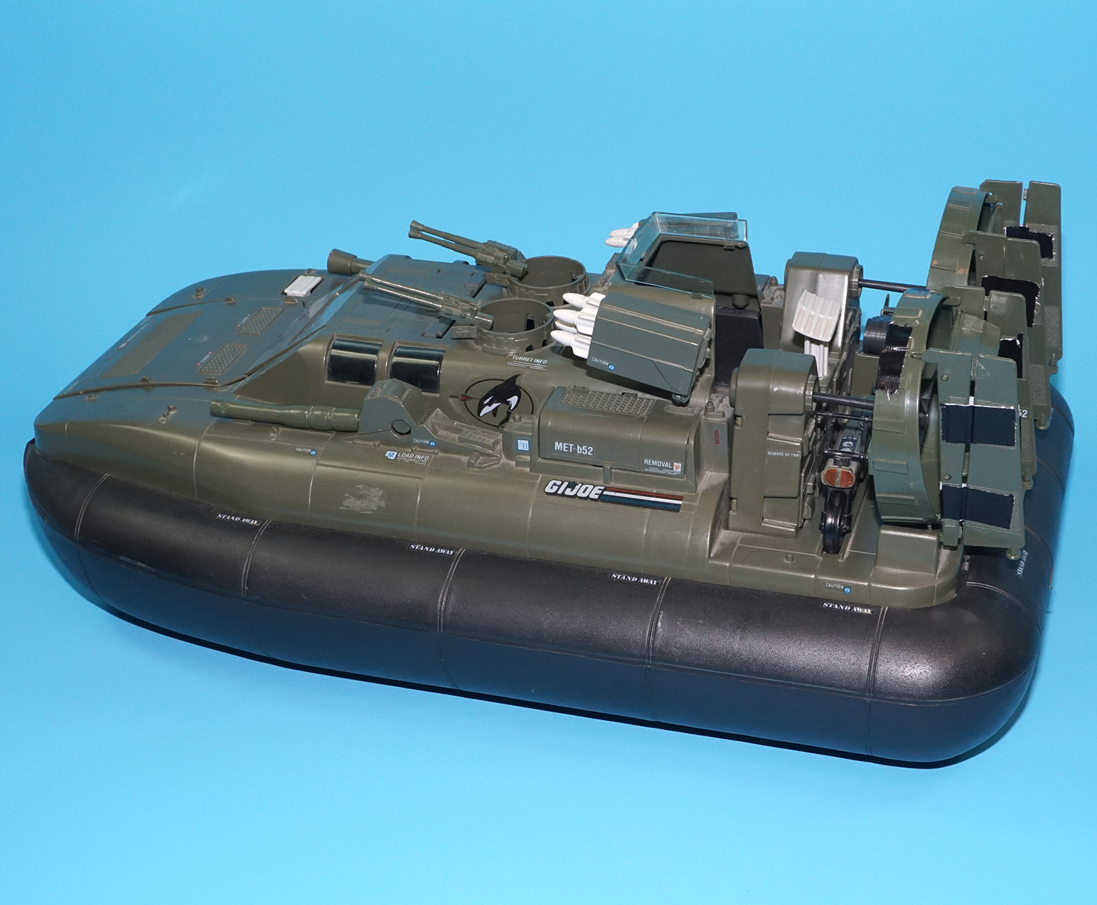 1984 GI JOE KILLER WHALE W.H.A.L.E. 100% COMPLETE HASBRO WORKS! - Image 4