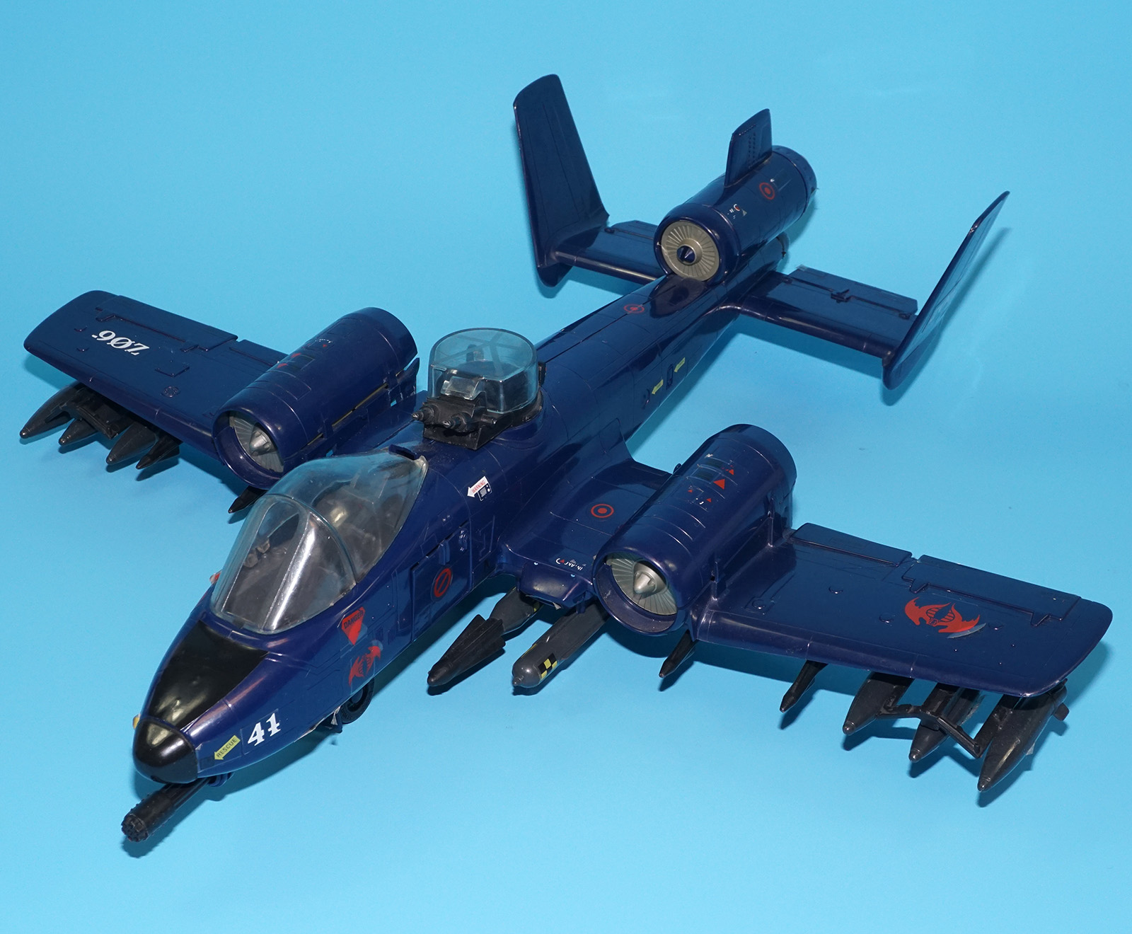 1984 GI JOE COBRA RATTLER 100% COMPLETE HASBRO - Image 3