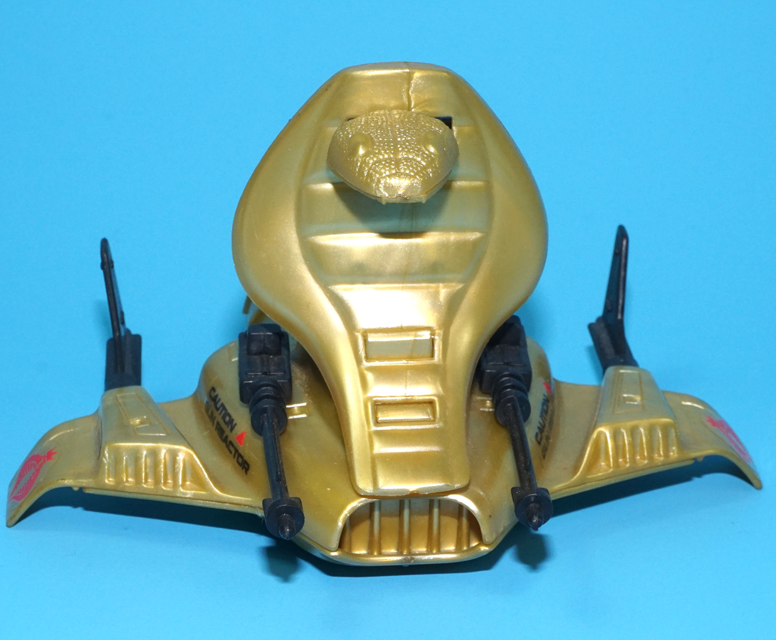 1986 GI JOE SERPENTOR'S AIR CHARIOT 100% COMPLETE HASBRO READ - Image 2