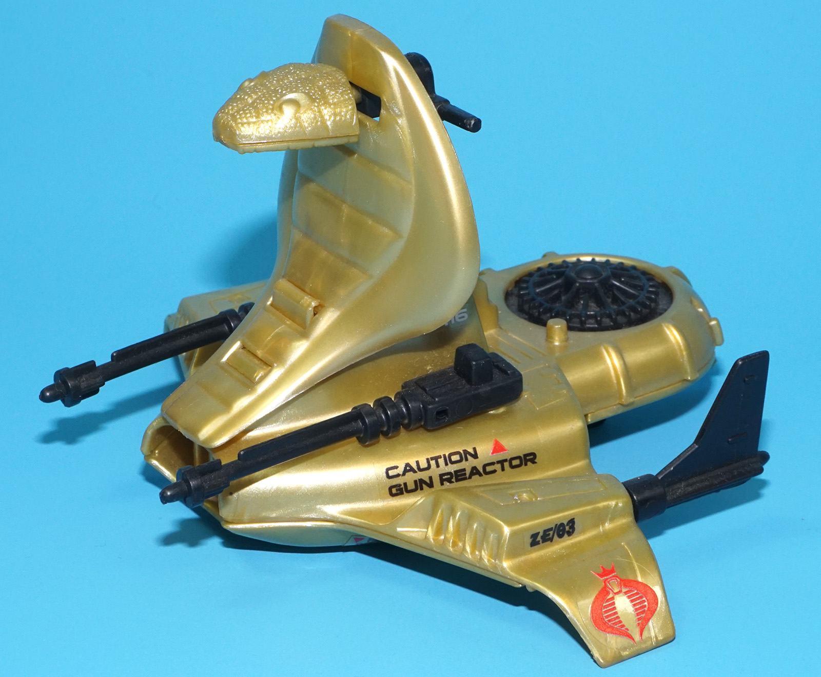 1986 GI JOE SERPENTOR'S AIR CHARIOT 100% COMPLETE HASBRO READ - Image 3