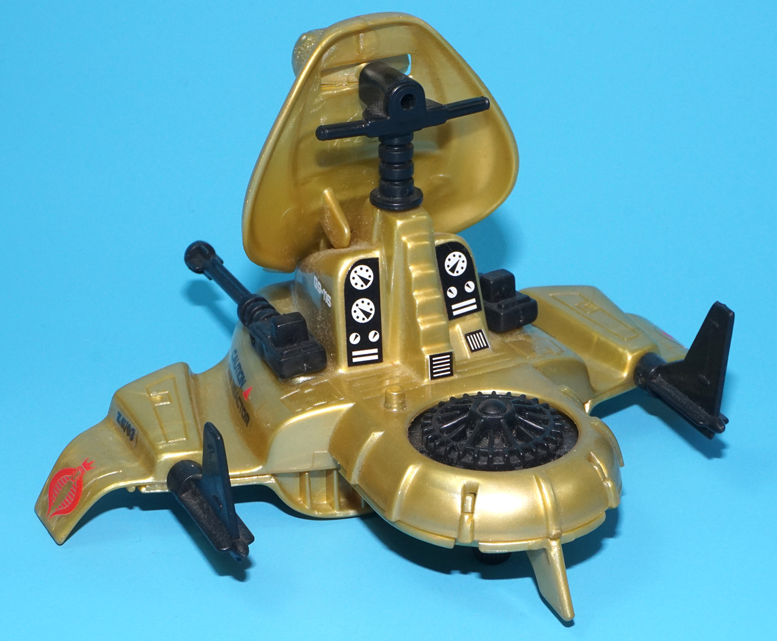 1986 GI JOE SERPENTOR'S AIR CHARIOT 100% COMPLETE HASBRO READ - Image 4