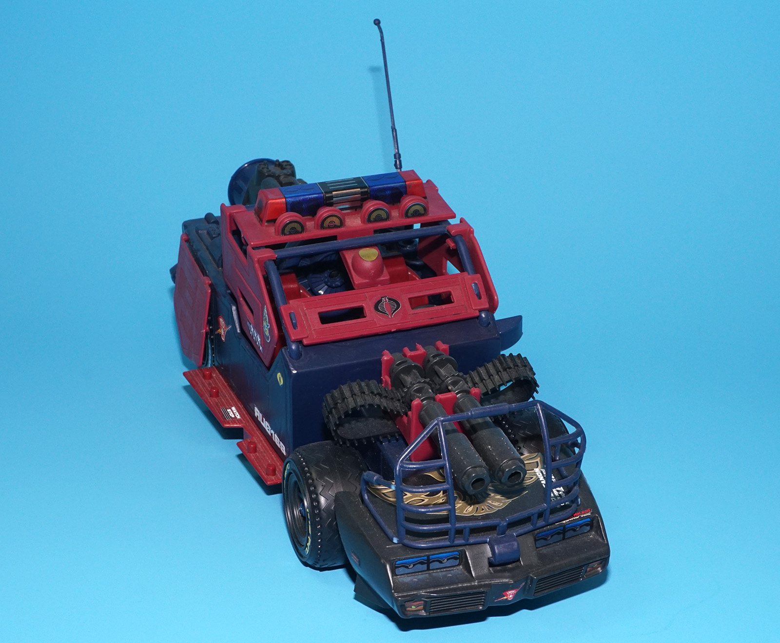 1986 GI JOE DREADNOK THUNDER MACHINE 100% COMPLETE HASBRO READ - Image 3