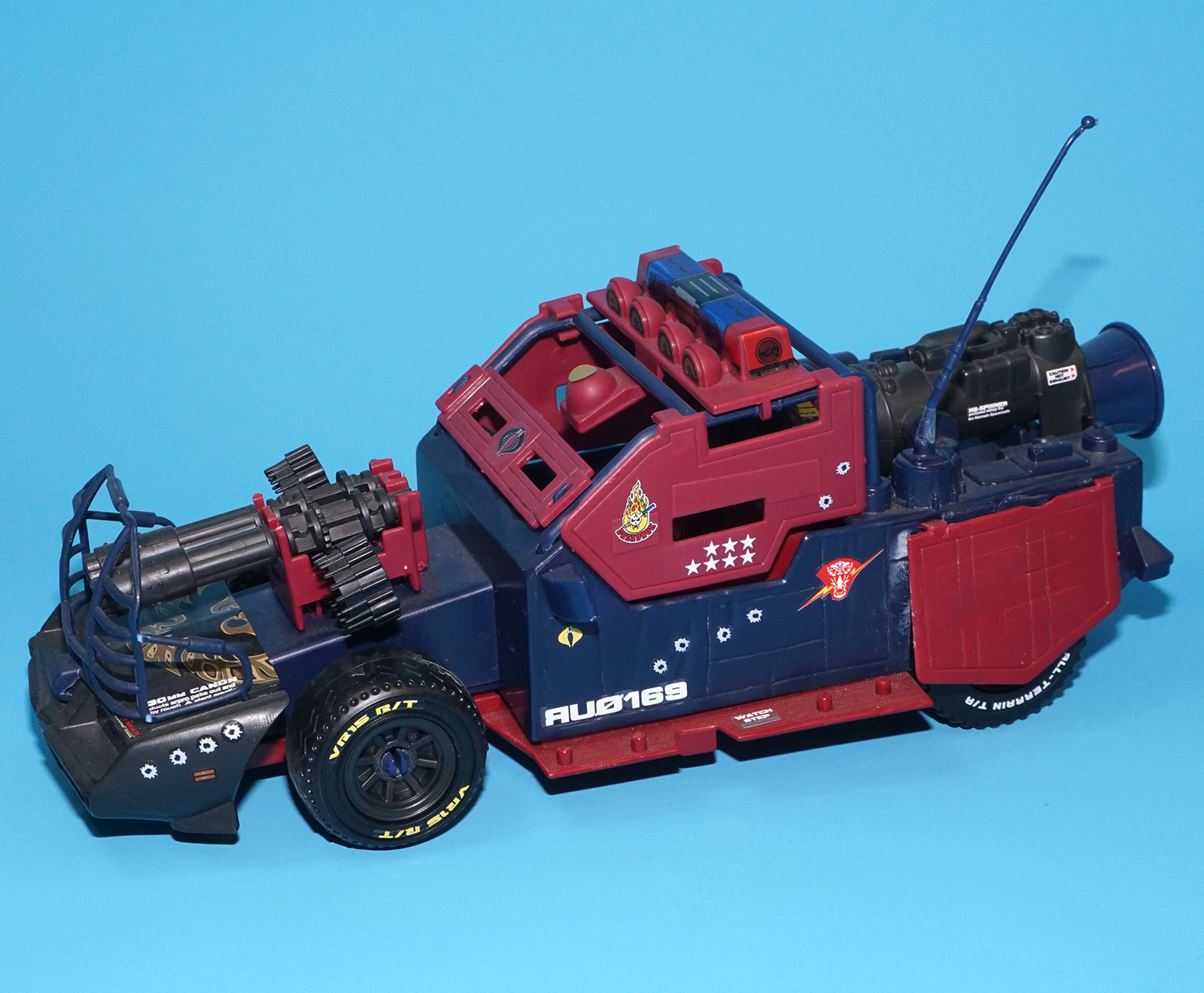 1986 GI JOE DREADNOK THUNDER MACHINE 100% COMPLETE HASBRO READ - Image 4