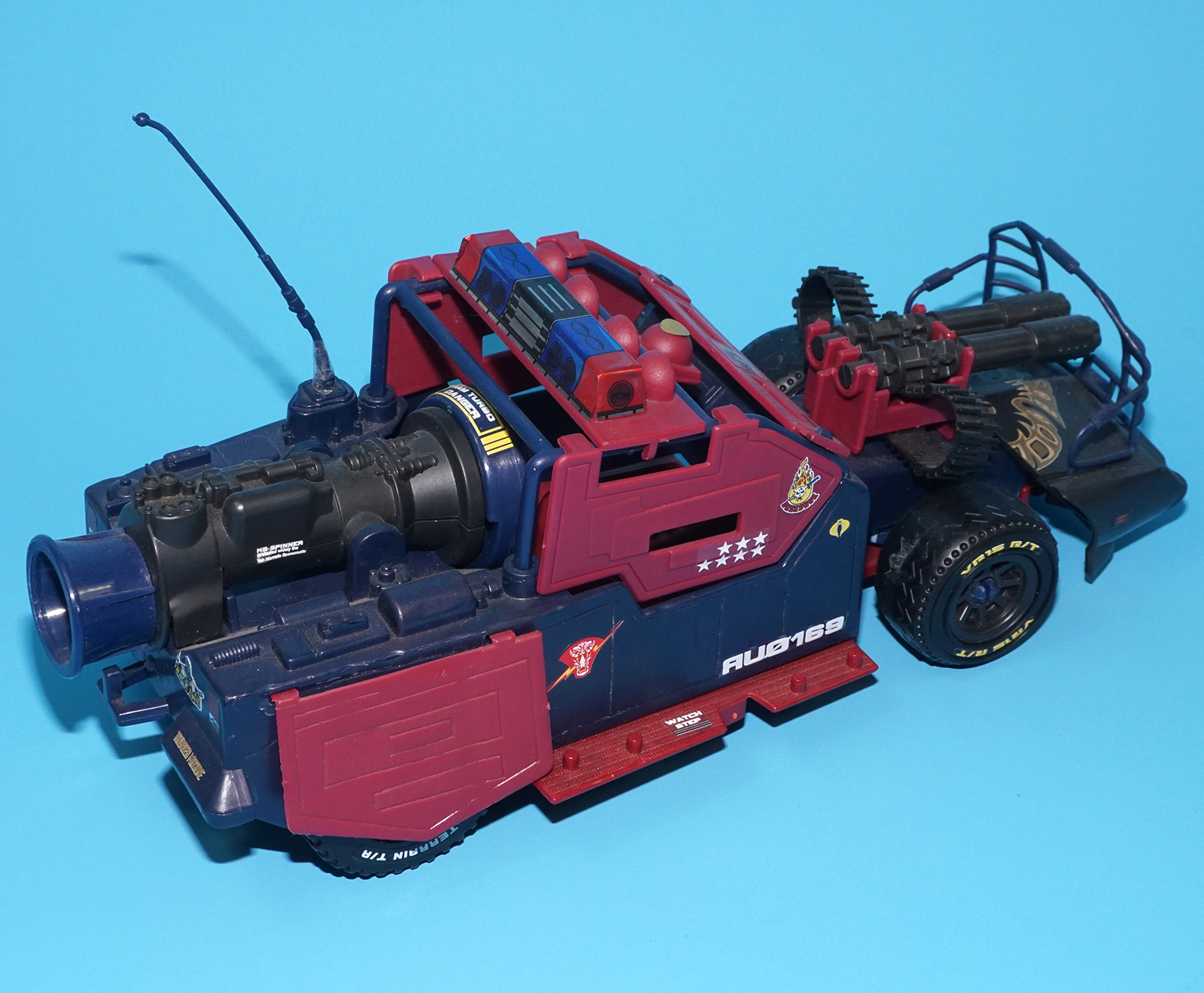 1986 GI JOE DREADNOK THUNDER MACHINE 100% COMPLETE HASBRO READ - Image 8