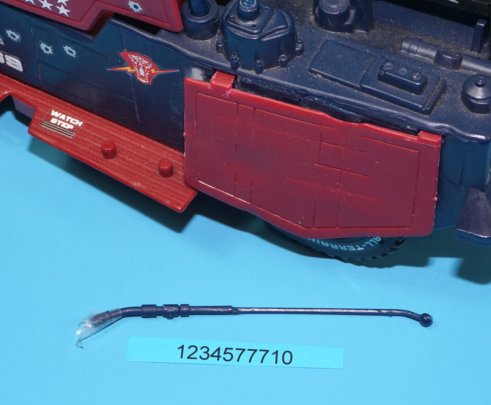 1986 GI JOE DREADNOK THUNDER MACHINE 100% COMPLETE HASBRO READ - Image 10