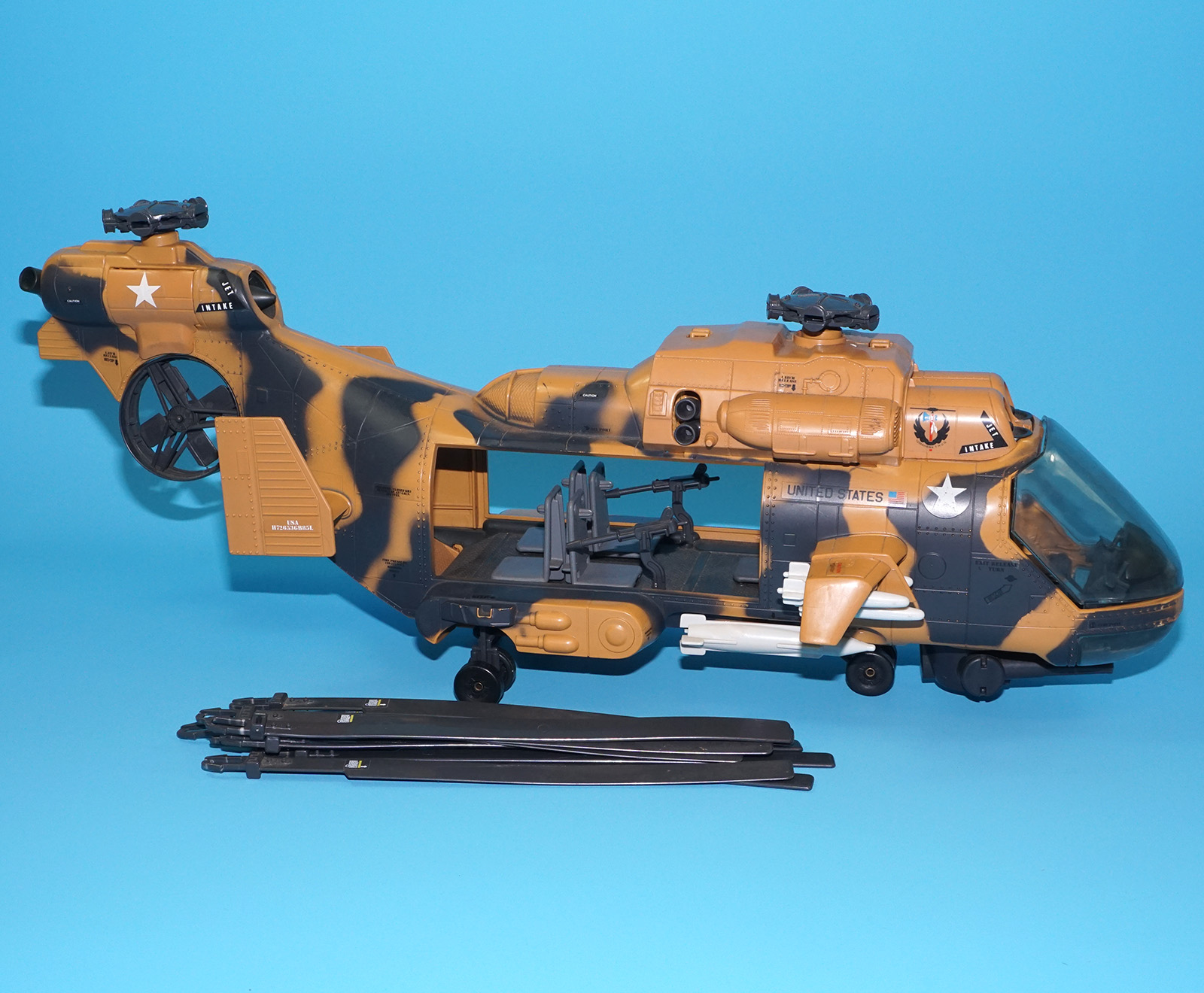 1986 GI JOE TOMAHAWK 100% COMPLETE HASBRO - Image 5