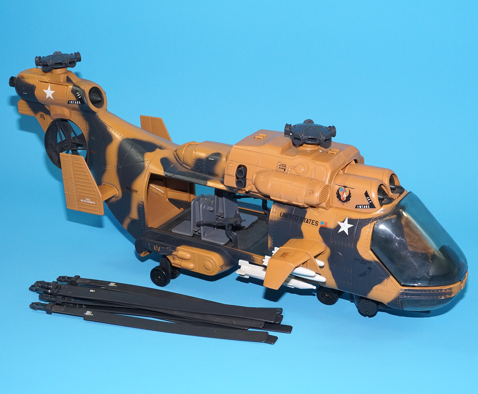 1986 GI JOE TOMAHAWK 100% COMPLETE HASBRO - Image 6