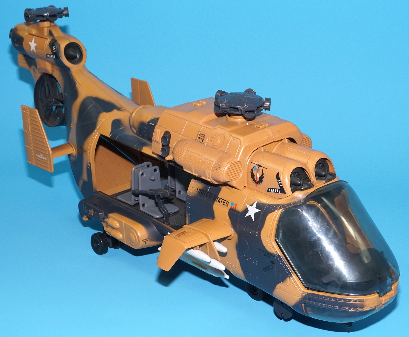 1986 GI JOE TOMAHAWK 100% COMPLETE HASBRO - Image 7