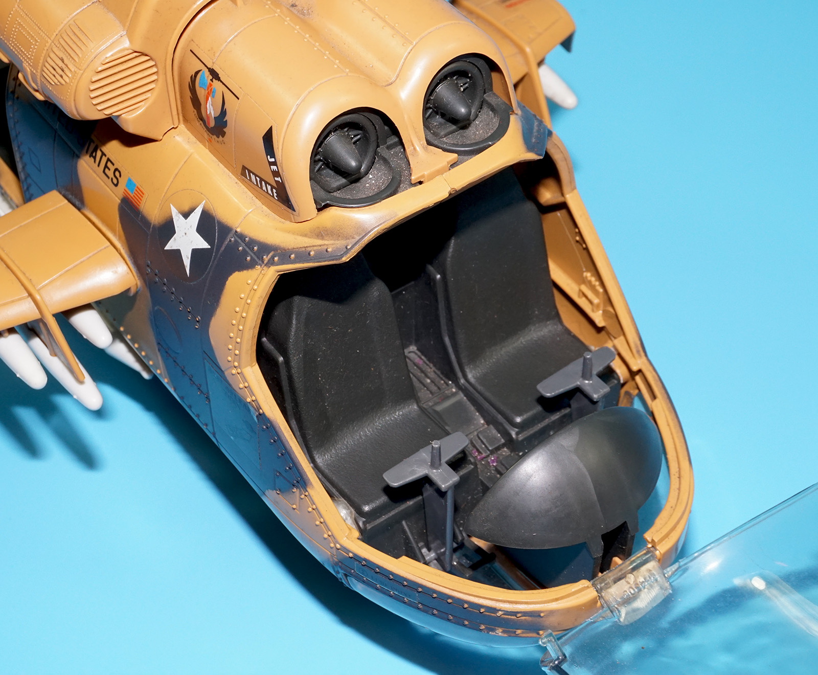 1986 GI JOE TOMAHAWK 100% COMPLETE HASBRO - Image 8