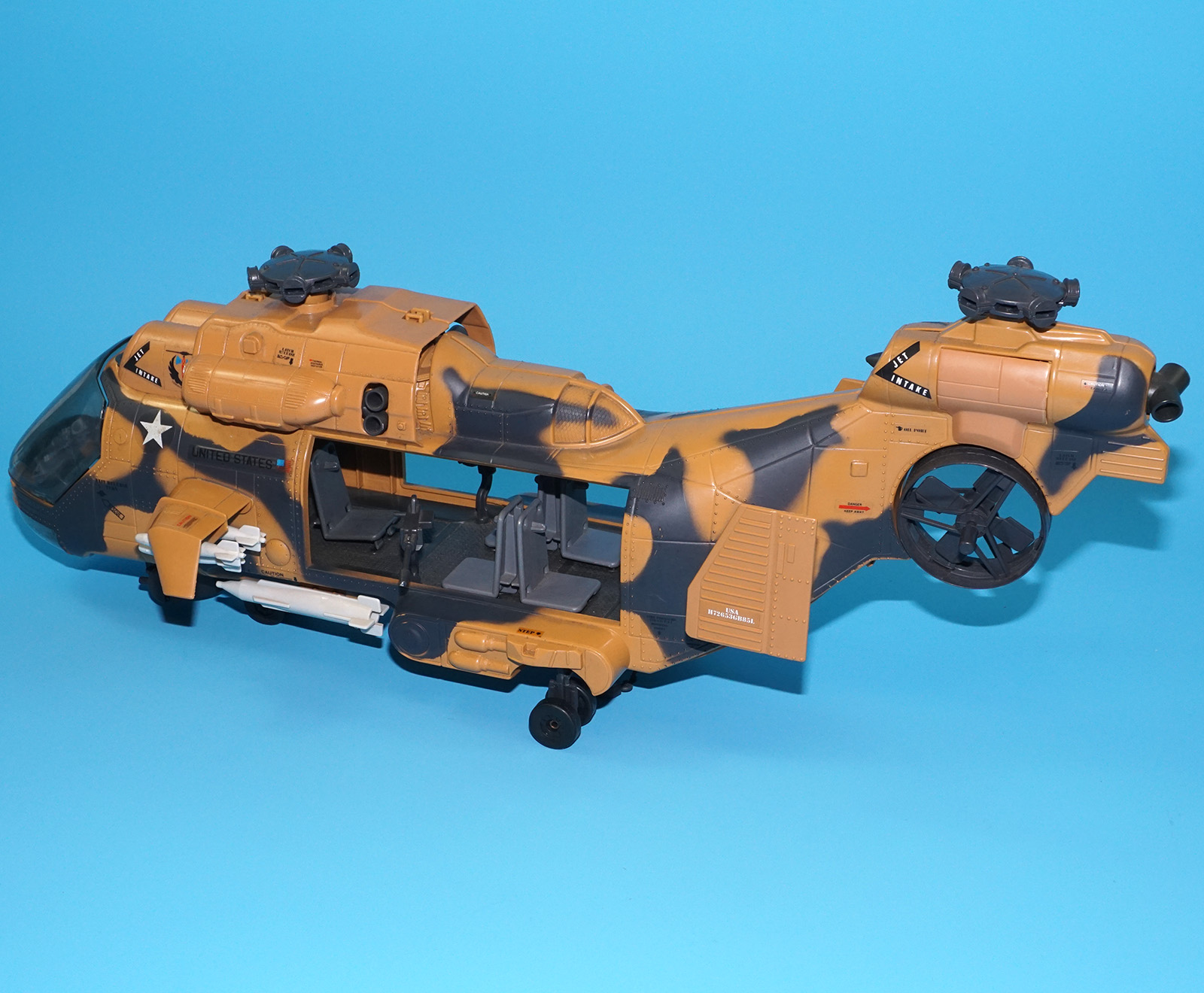 1986 GI JOE TOMAHAWK 100% COMPLETE HASBRO - Image 10