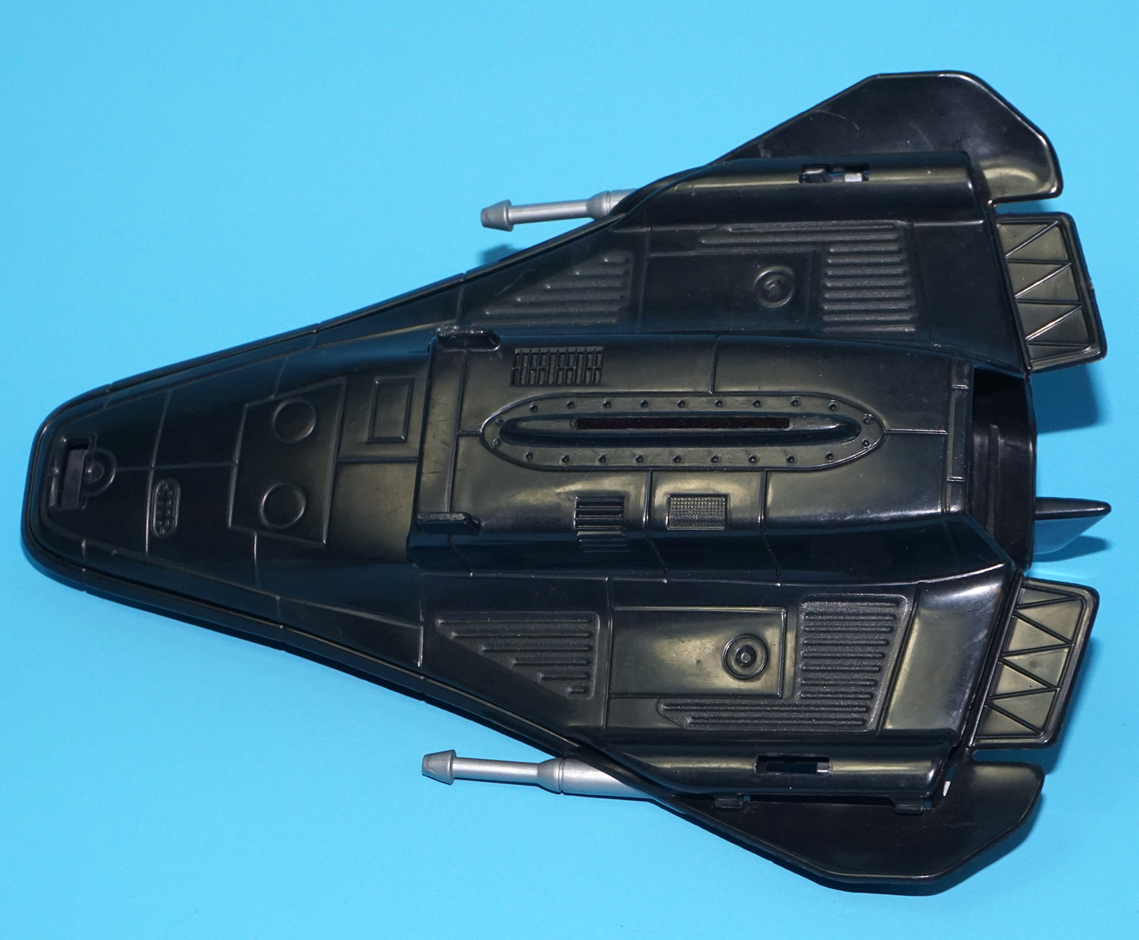 1986 GI JOE COBRA NIGHT RAVEN S³P SPARE DRONE RECON JET NEAR COMPLETE HASBRO - Image 4