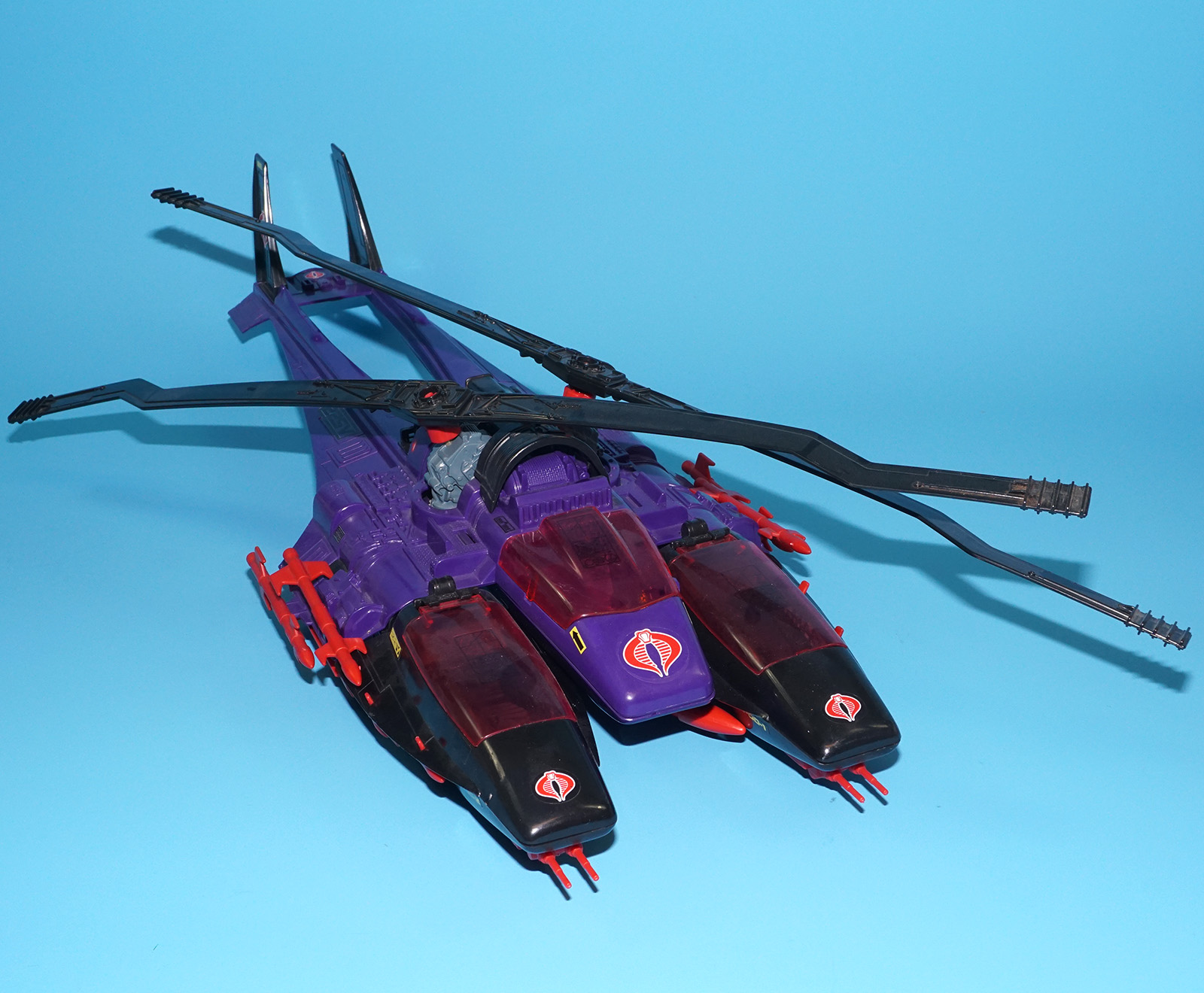 1987 GI JOE COBRA MAMBA 100% COMPLETE HASBRO WORKS! - Image 3