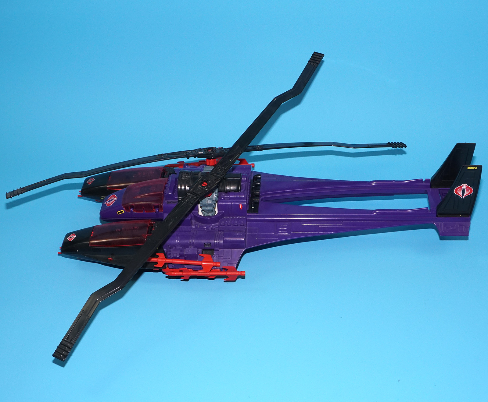 1987 GI JOE COBRA MAMBA 100% COMPLETE HASBRO WORKS! - Image 4