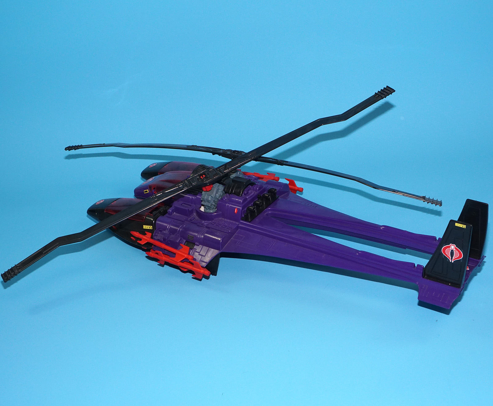 1987 GI JOE COBRA MAMBA 100% COMPLETE HASBRO WORKS! - Image 5