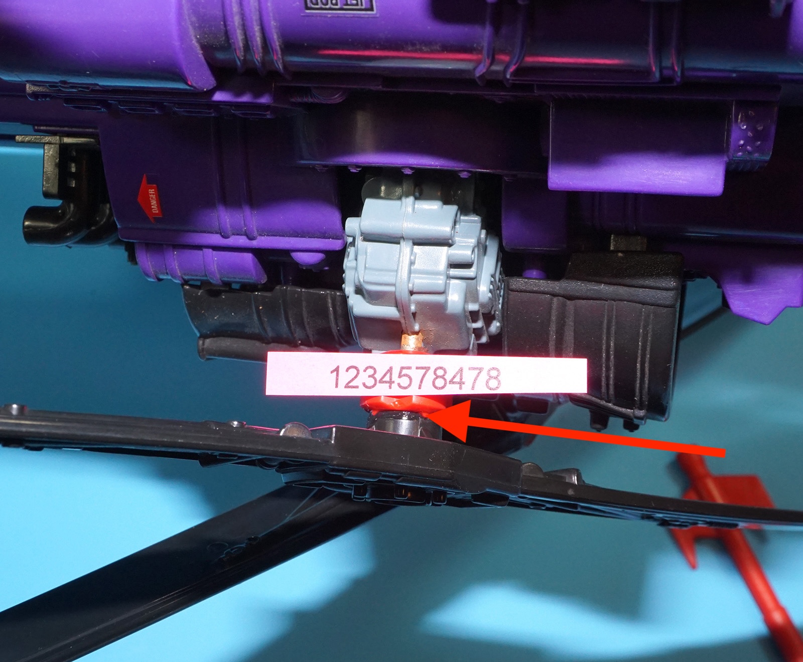 1987 GI JOE COBRA MAMBA 100% COMPLETE HASBRO WORKS! - Image 9