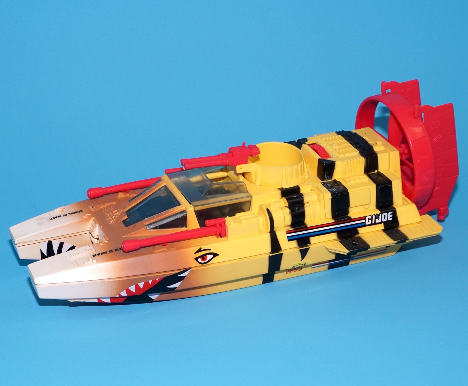 1988 GI JOE TIGER FORCE TIGER SHARK NEAR COMPLETE EURO HASBRO READ - Image 3