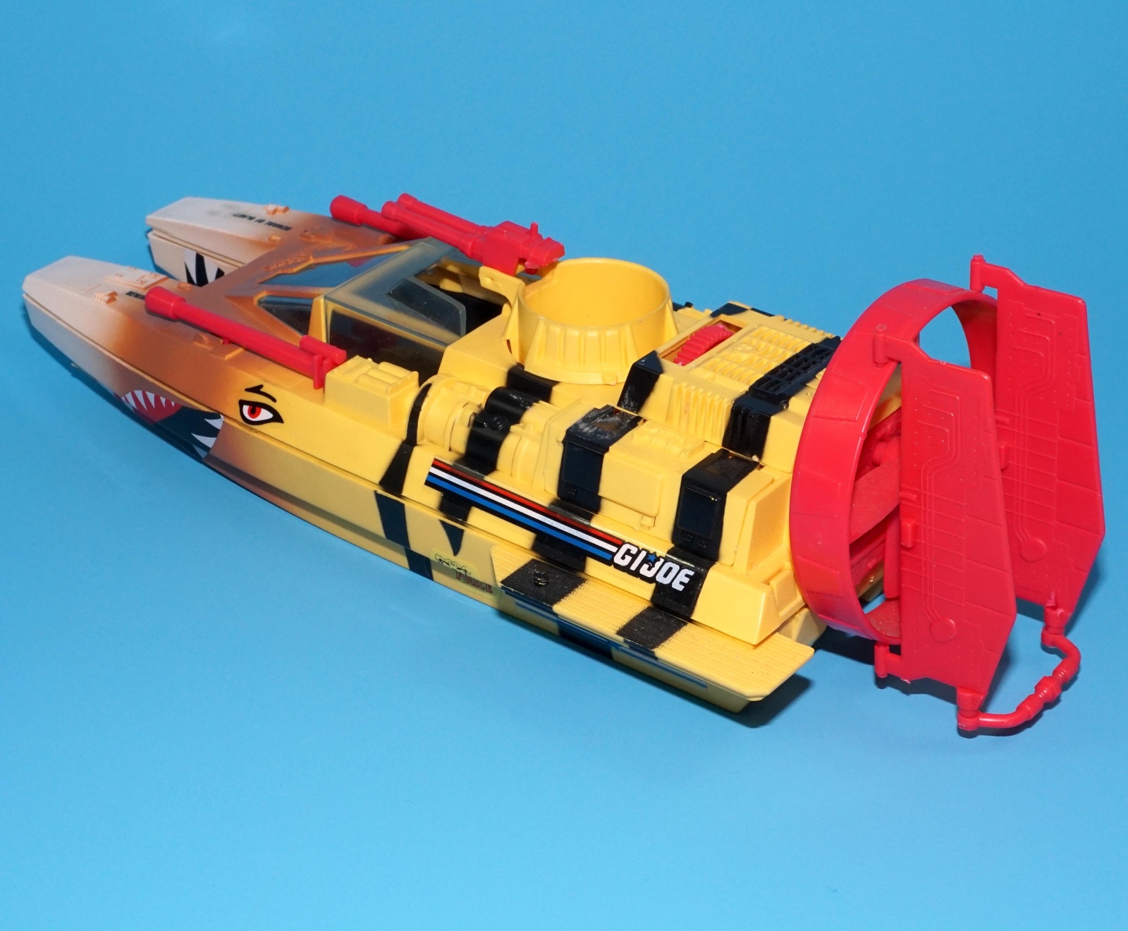 1988 GI JOE TIGER FORCE TIGER SHARK NEAR COMPLETE EURO HASBRO READ - Image 4