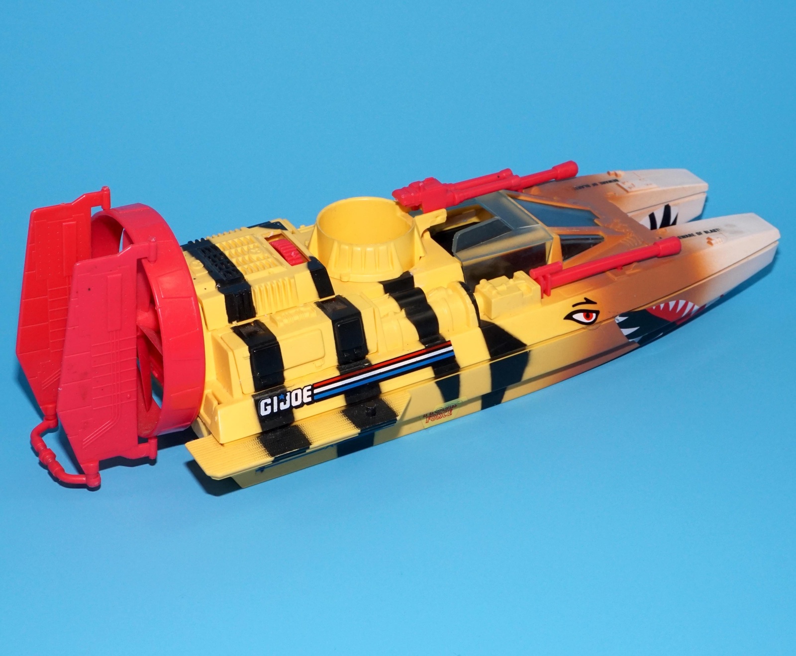 1988 GI JOE TIGER FORCE TIGER SHARK NEAR COMPLETE EURO HASBRO READ - Image 5