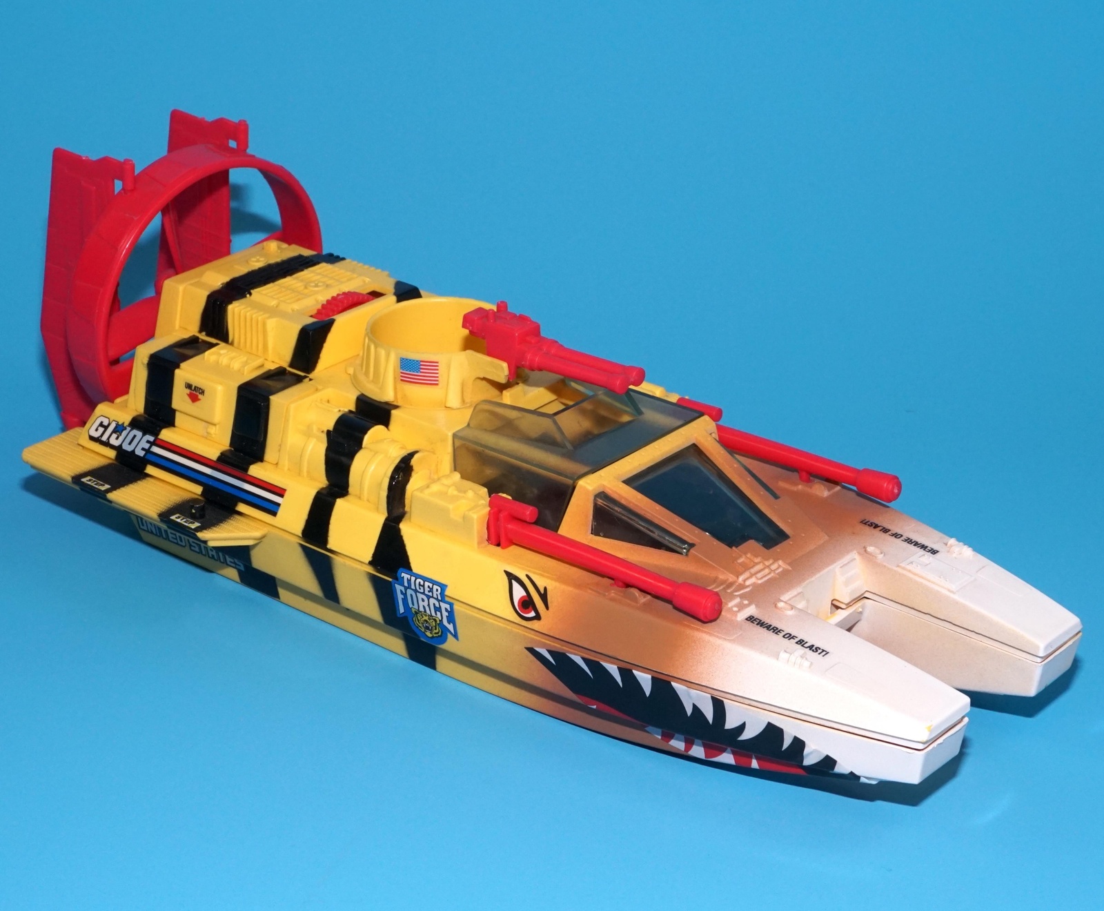 1988 GI JOE TIGER FORCE TIGER SHARK 100% COMPLETE USA VERSION HASBRO - Image 2