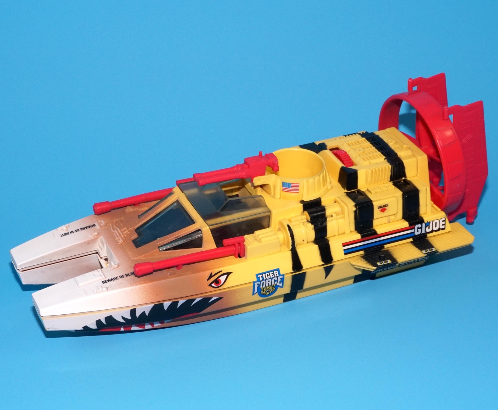 1988 GI JOE TIGER FORCE TIGER SHARK 100% COMPLETE USA VERSION HASBRO - Image 3