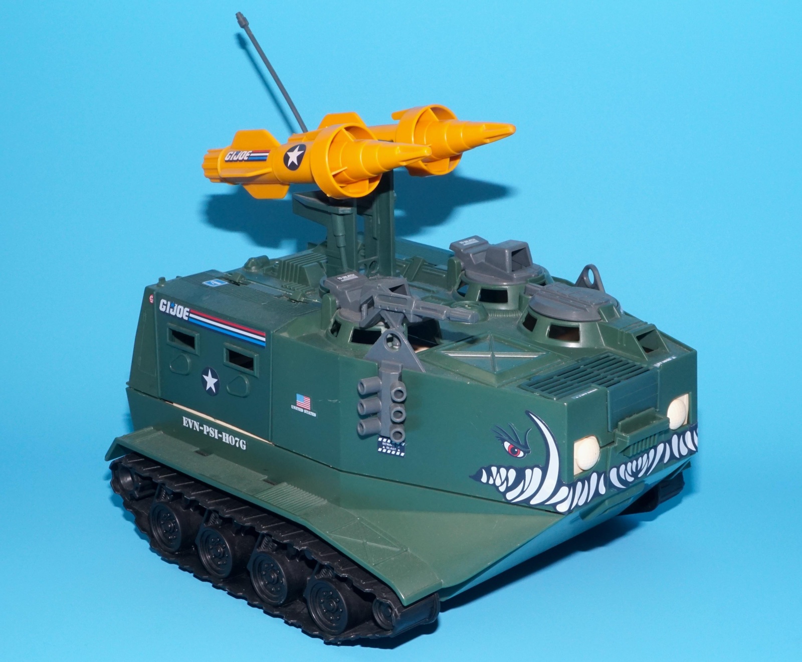 1988 GI JOE WARTHOG A.I.F.V. 100% COMPLETE HASBRO - Image 2