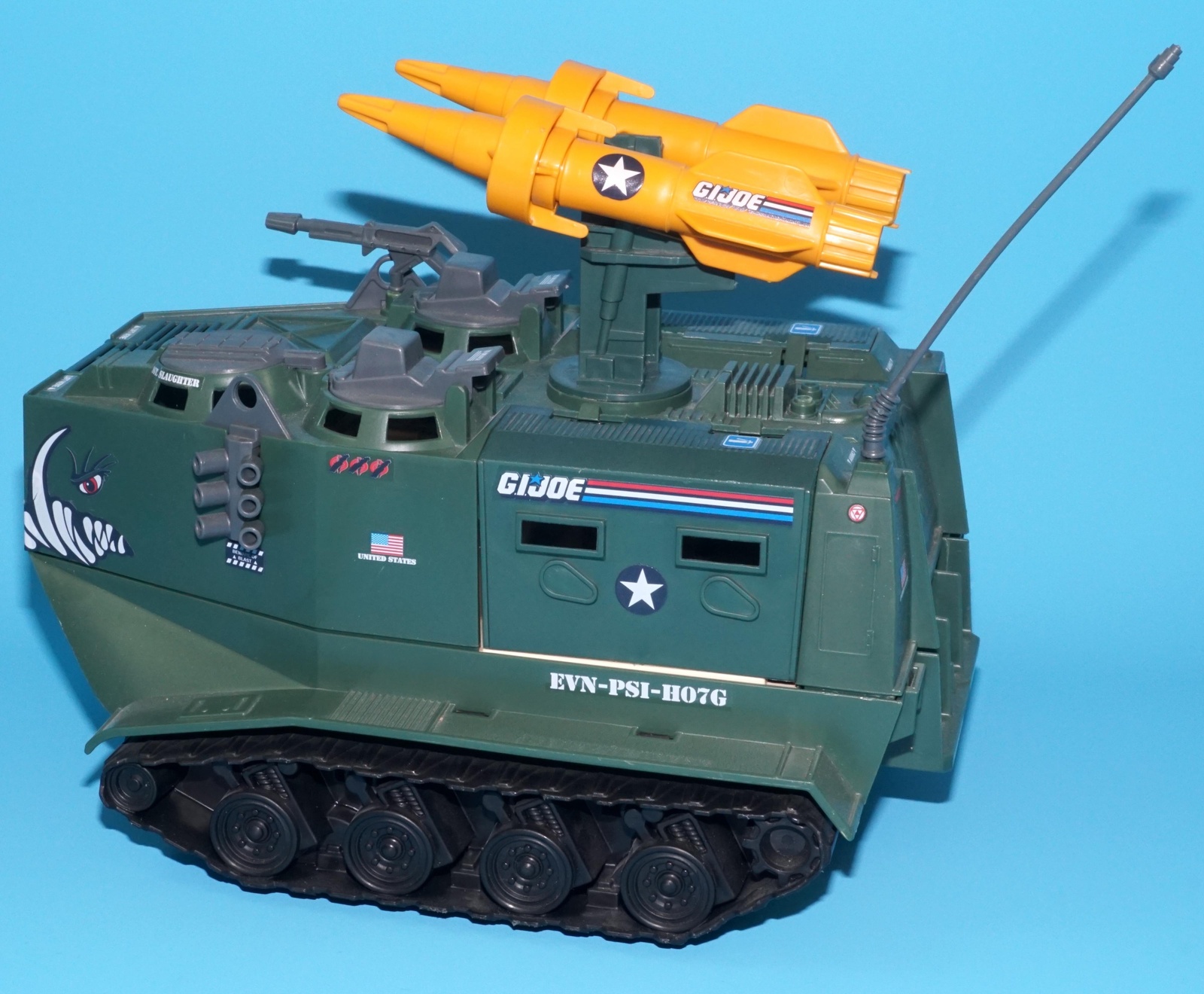 1988 GI JOE WARTHOG A.I.F.V. 100% COMPLETE HASBRO - Image 4