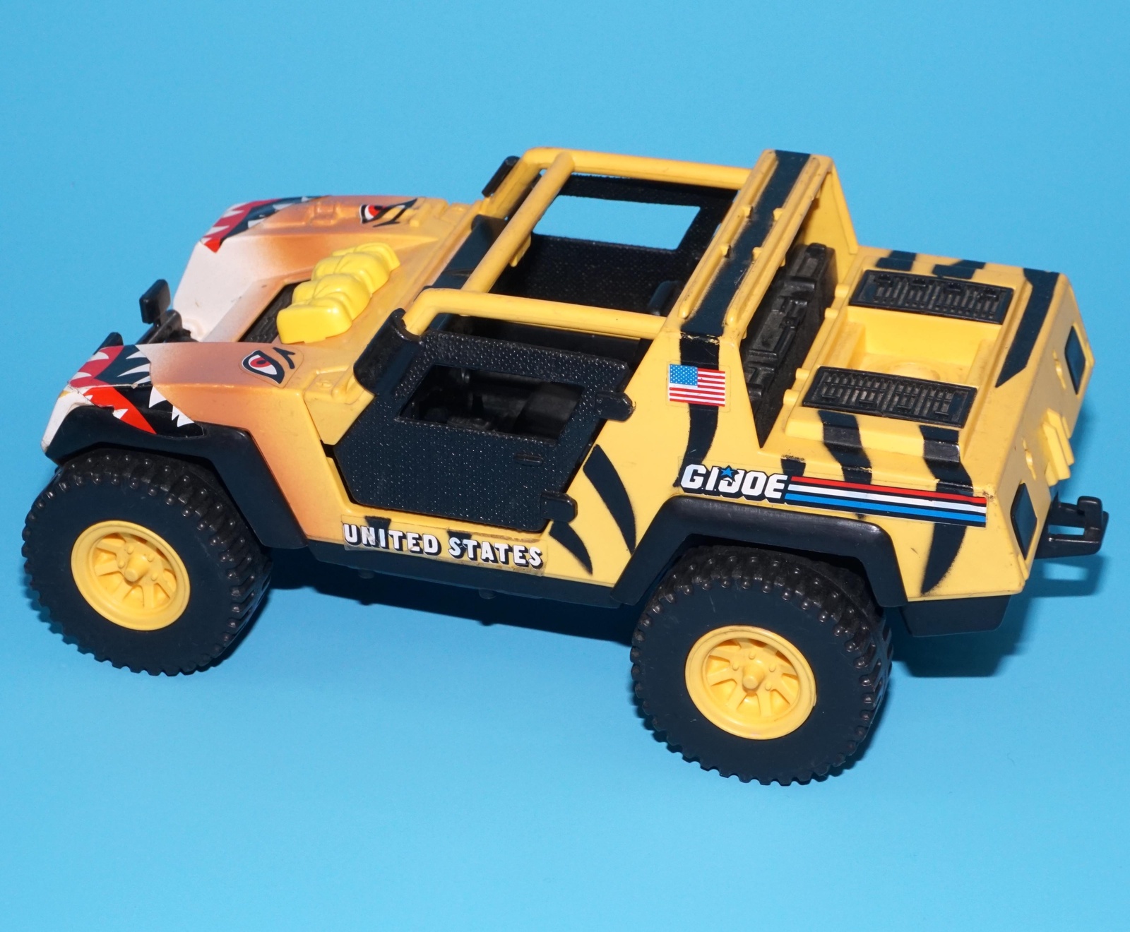 1989 GI JOE TIGER FORCE TIGER STING SAHARA FOR SPARES REPAIR EURO HASBRO - Image 3