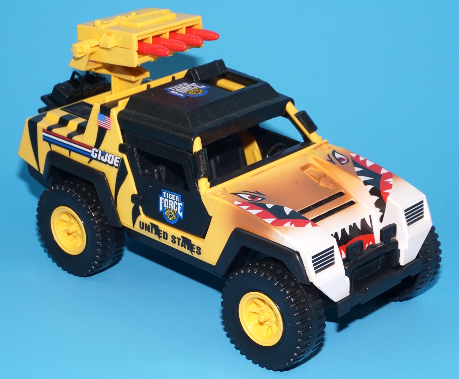 1989 GI JOE TIGER FORCE TIGER STING SAHARA 100% COMPLETE USA VERSION HASBRO - Image 2