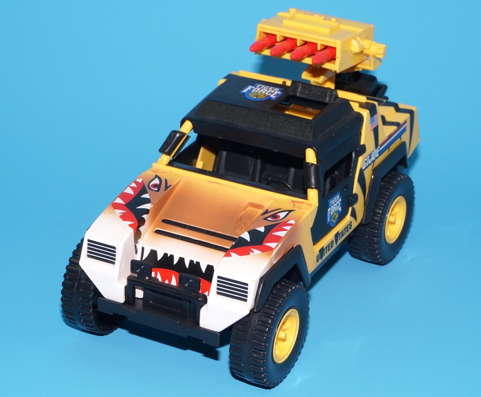 1989 GI JOE TIGER FORCE TIGER STING SAHARA 100% COMPLETE USA VERSION HASBRO - Image 3