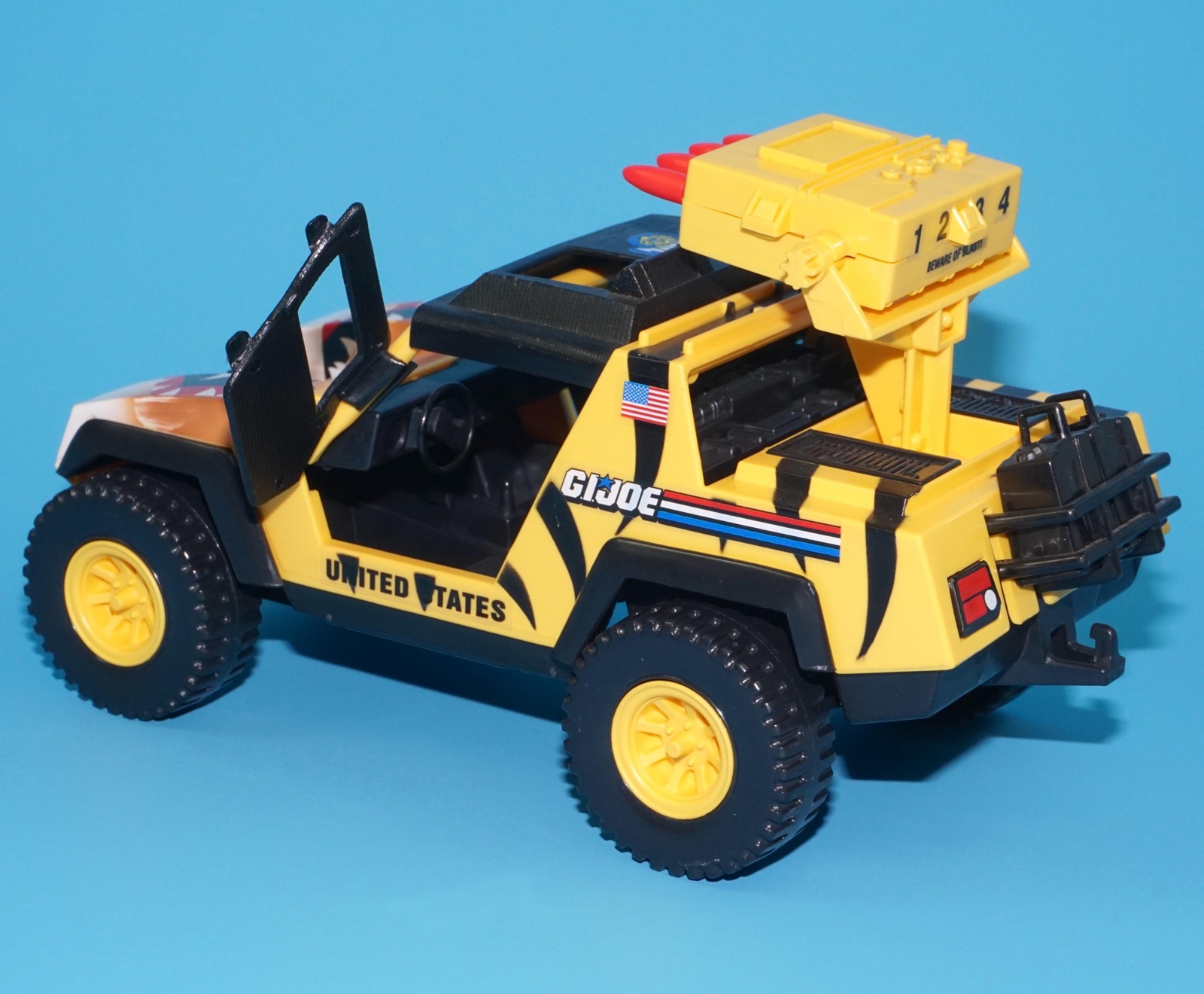 1989 GI JOE TIGER FORCE TIGER STING SAHARA 100% COMPLETE USA VERSION HASBRO - Image 5