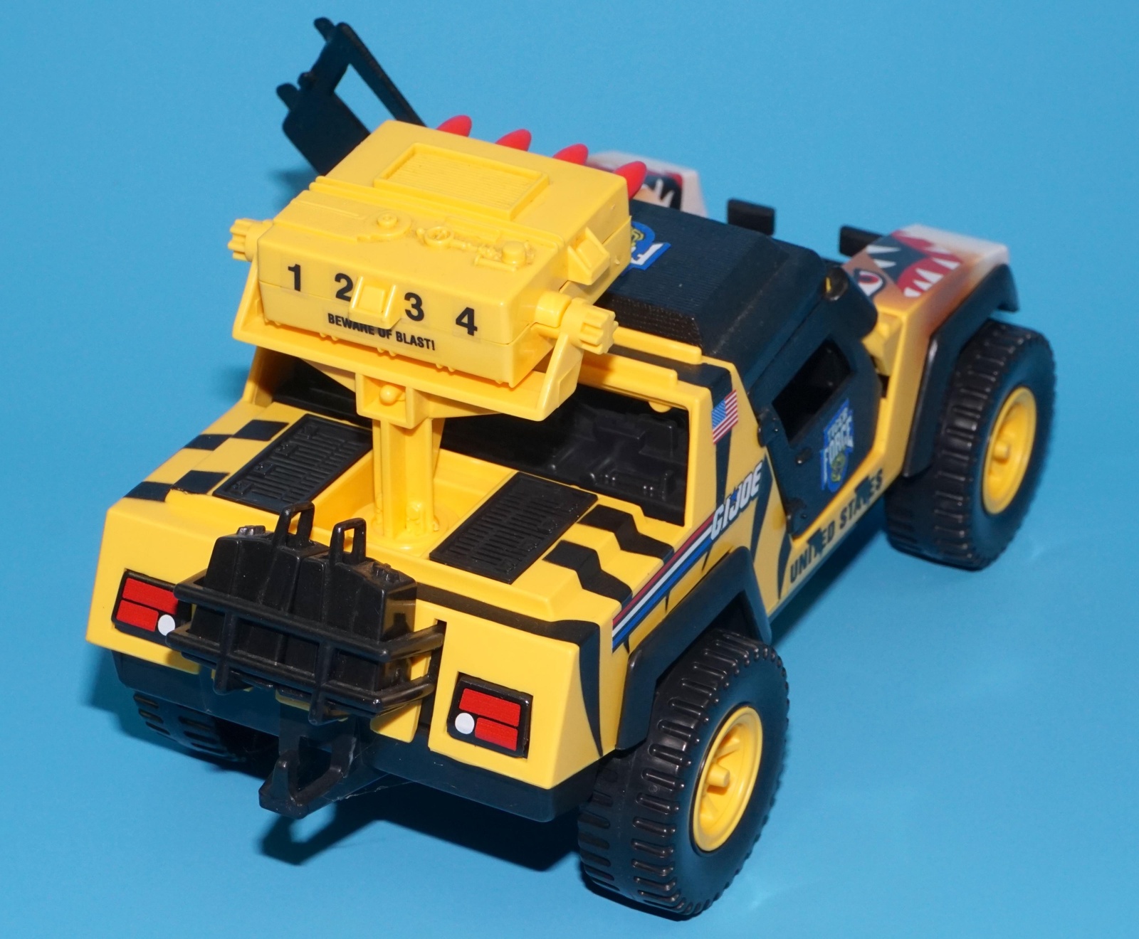 1989 GI JOE TIGER FORCE TIGER STING SAHARA 100% COMPLETE USA VERSION HASBRO - Image 6