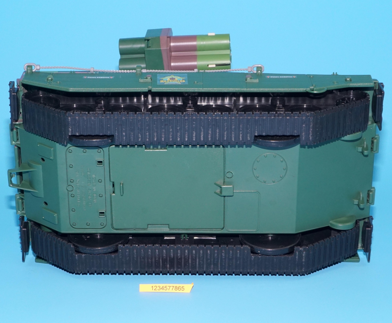 1989 GI JOE SGT SLAUGHTERS MARAUDERS EQUALIZER 100% COMPLETE UNBROKEN CABLE HASBRO - Image 7