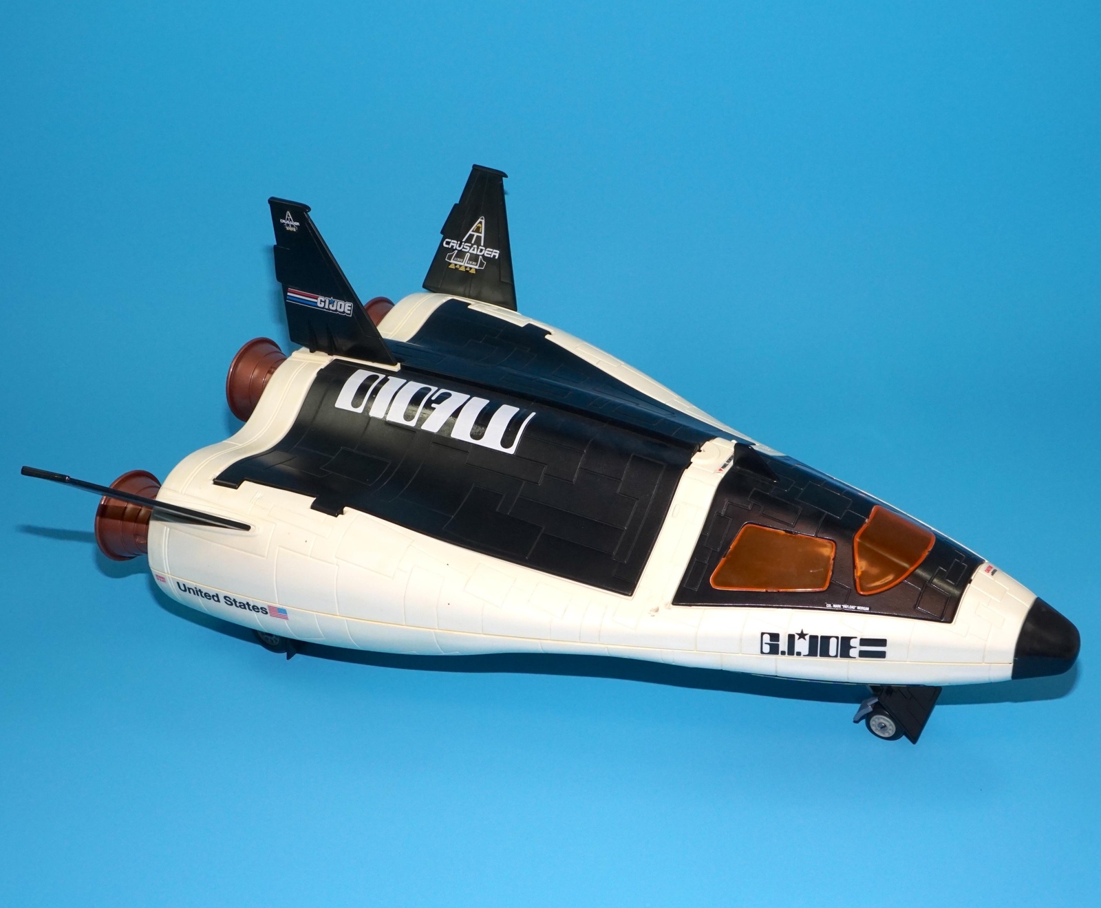 1989 GI JOE CRUSADER & DRONE 100% COMPLETE HASBRO - Image 2