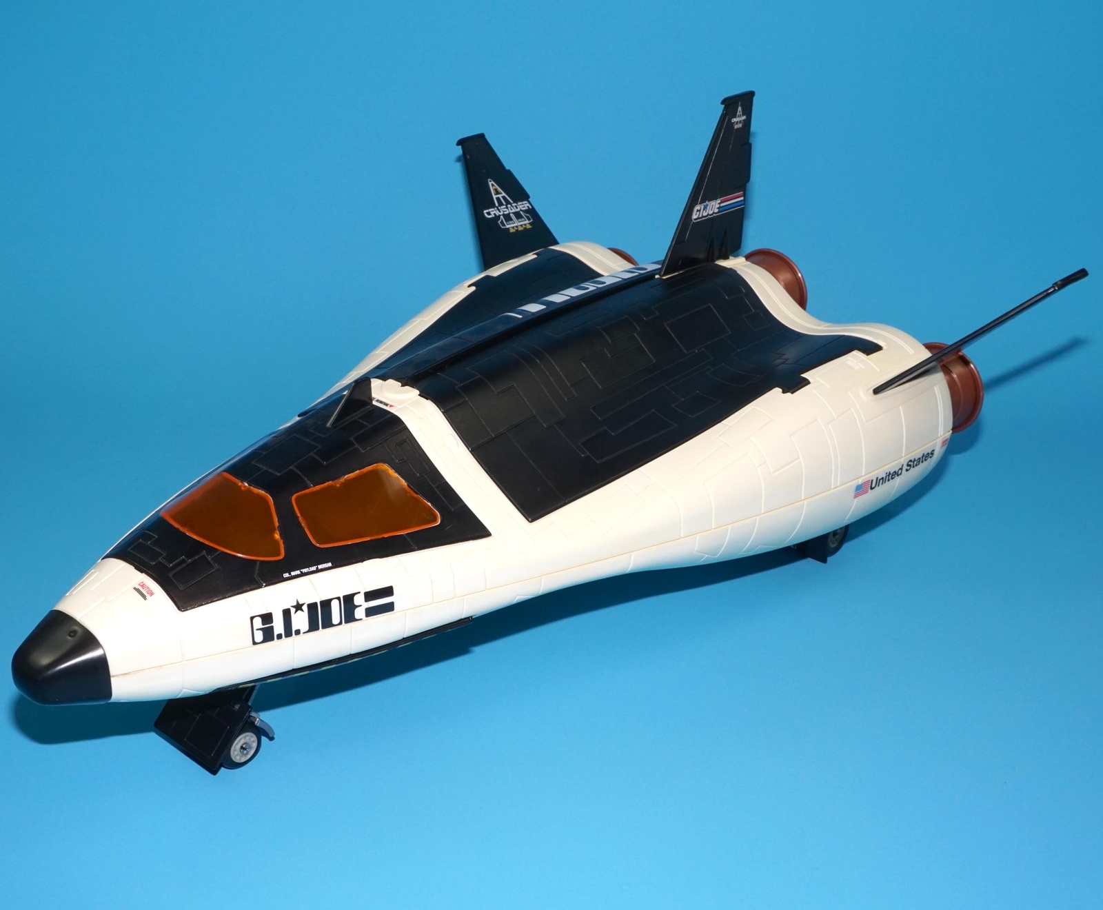 1989 GI JOE CRUSADER & DRONE 100% COMPLETE HASBRO - Image 3