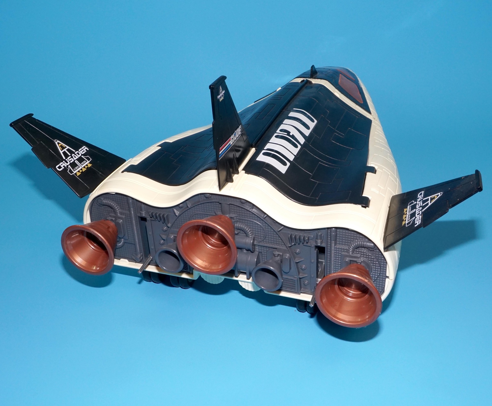 1989 GI JOE CRUSADER & DRONE 100% COMPLETE HASBRO - Image 5