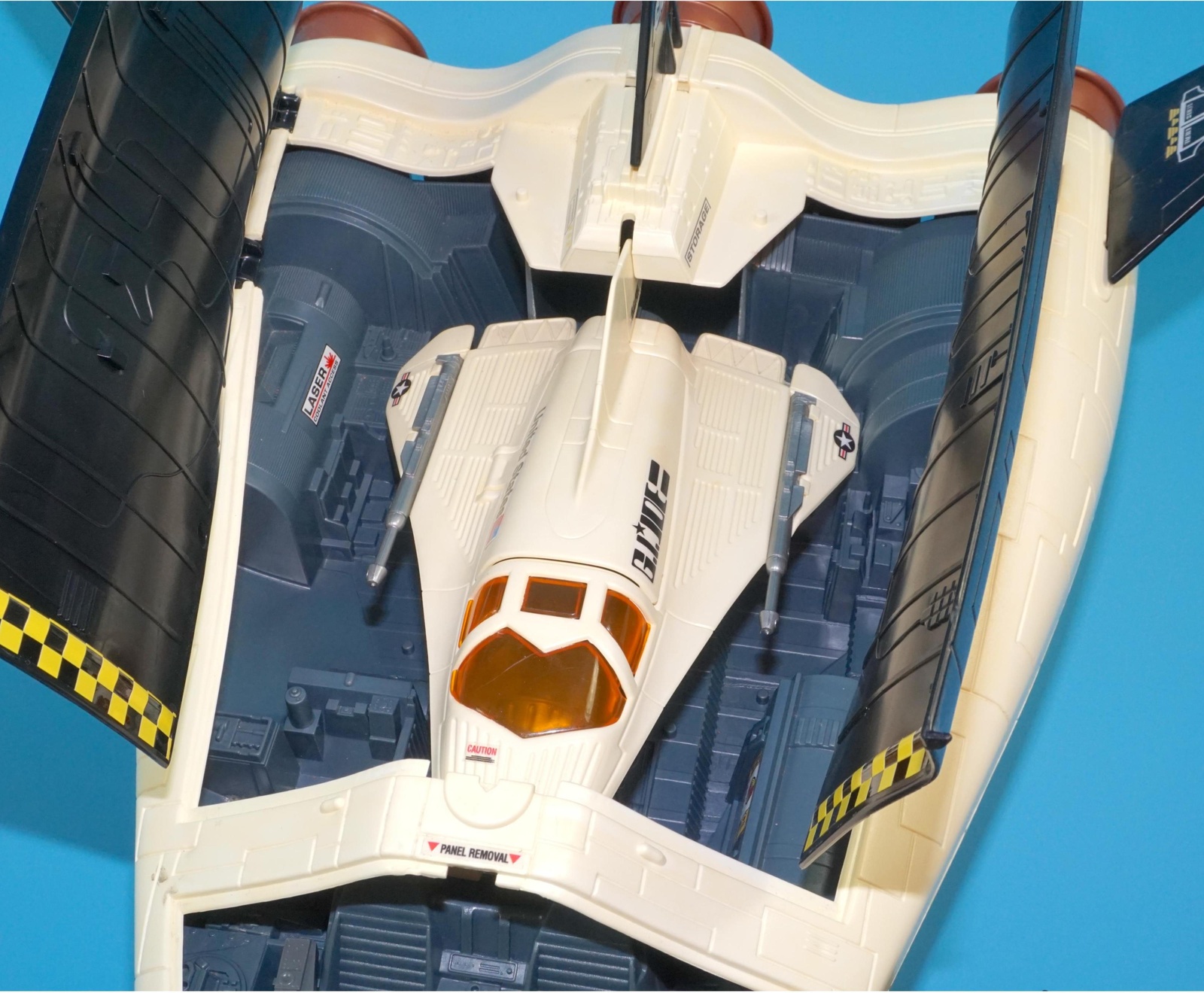 1989 GI JOE CRUSADER & DRONE 100% COMPLETE HASBRO - Image 9