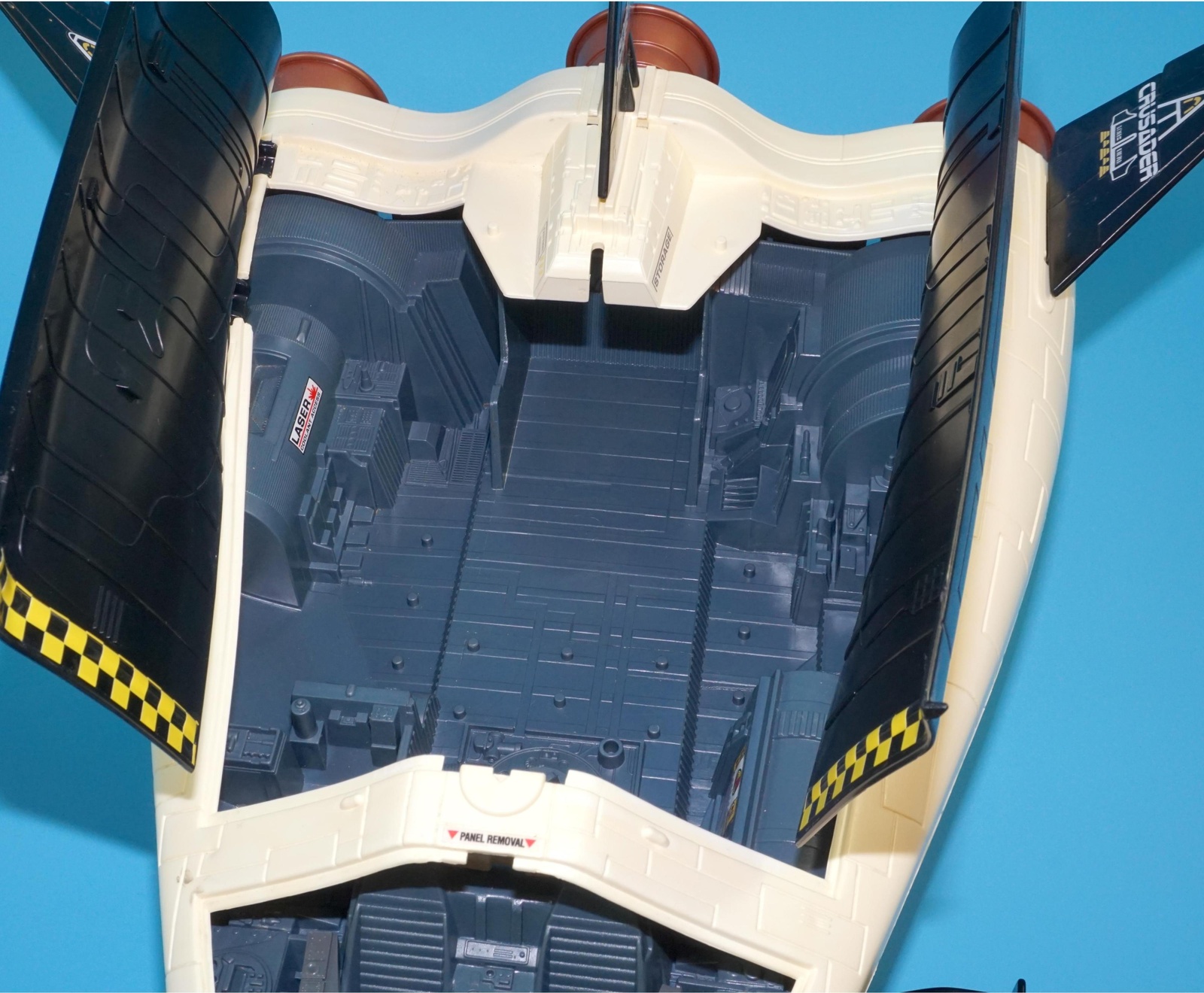 1989 GI JOE CRUSADER & DRONE 100% COMPLETE HASBRO - Image 10