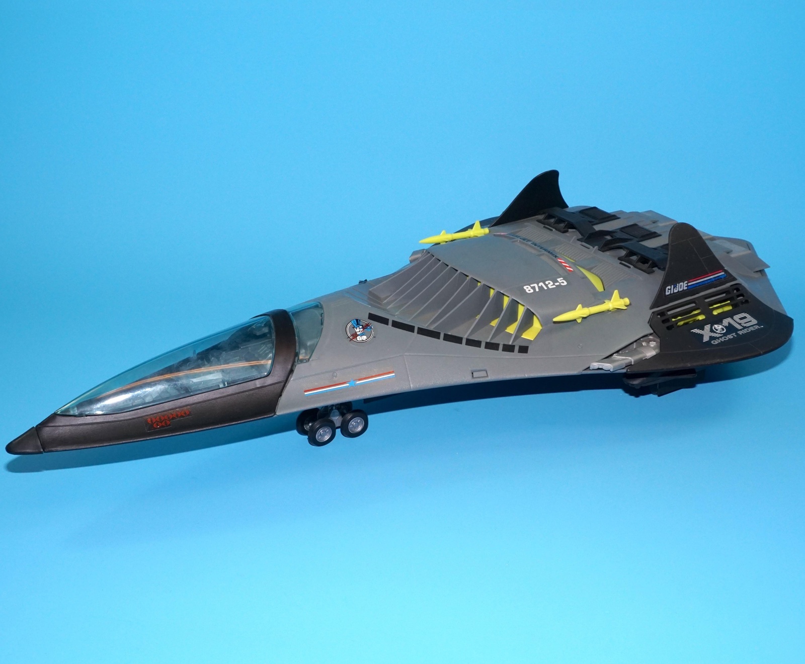 1988 GI JOE PHANTOM X-19 100% COMPLETE HASBRO - Image 3