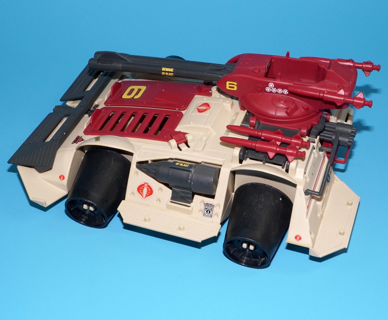 1990 GI JOE COBRA RAGE 100% COMPLETE HASBRO - Image 3