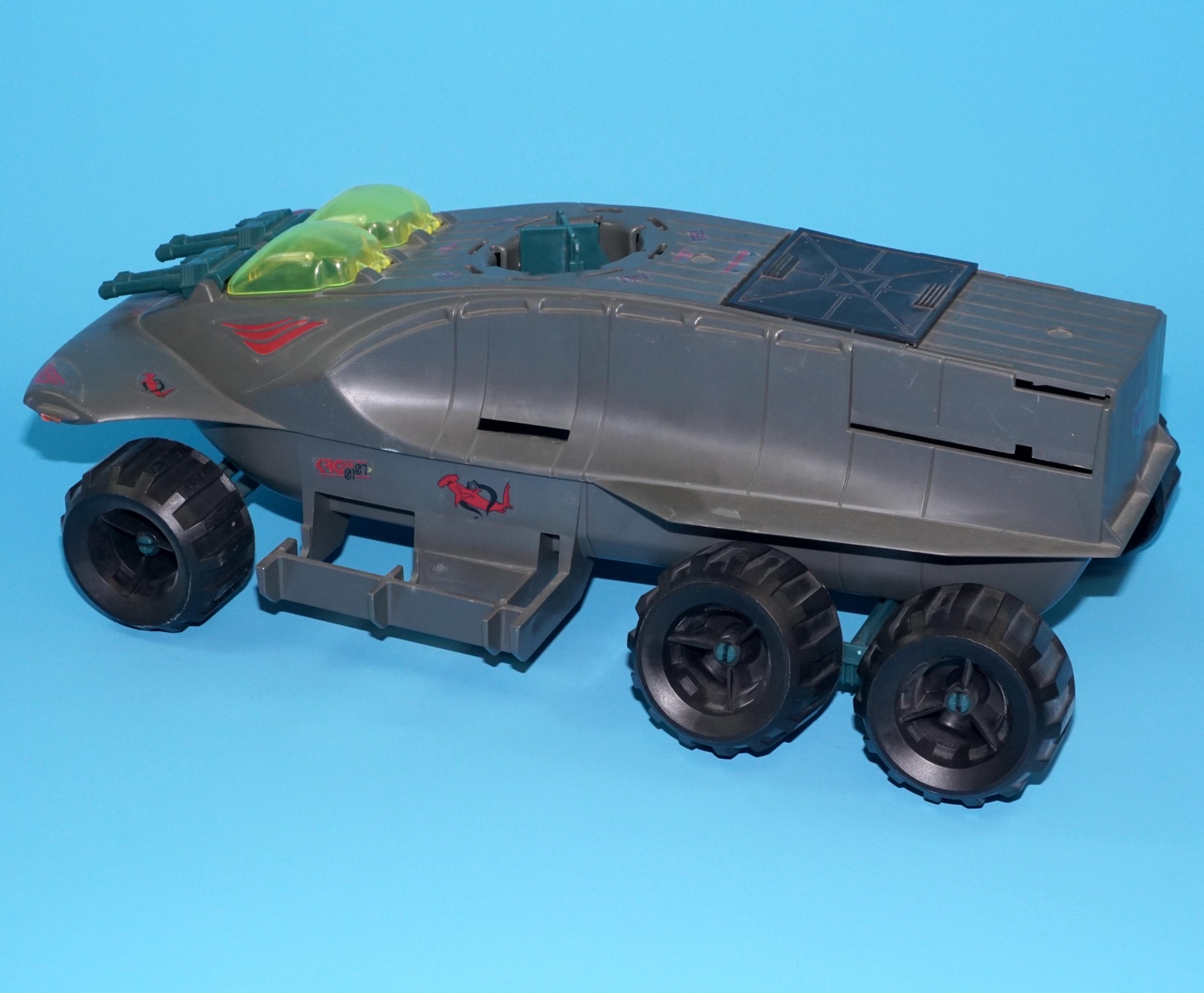 1990 GI JOE HAMMERHEAD BODY & CHASSIS UNBROKEN AXLES HASBRO - Image 3
