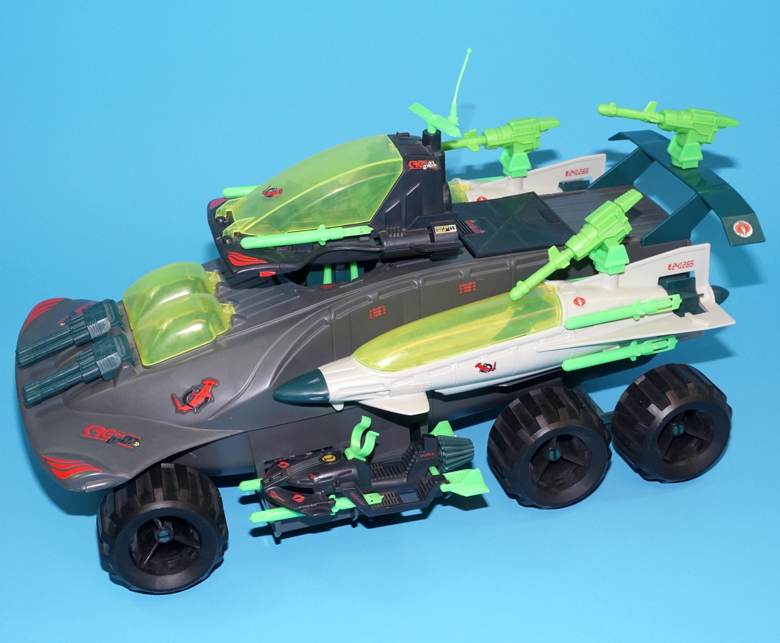 1990 GI JOE HAMMERHEAD 100% COMPLETE HASBRO - Image 4